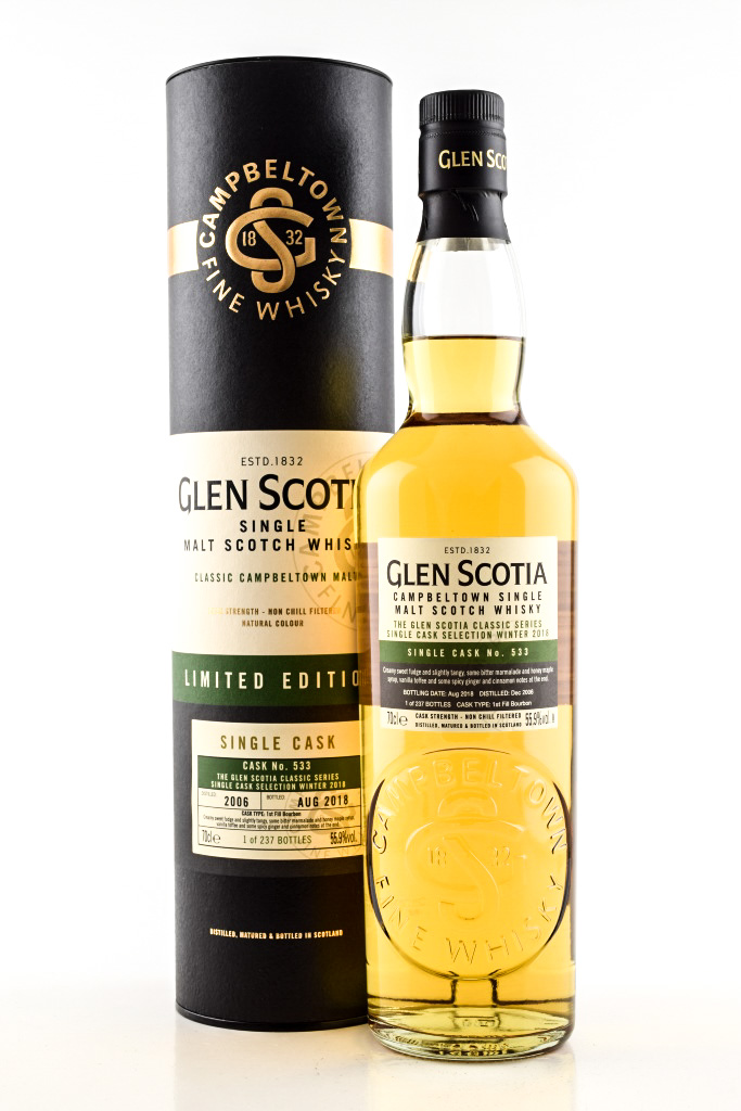 Glen Scotia 2006/2018 Single Cask # 533 55.9% vol. 0,7l