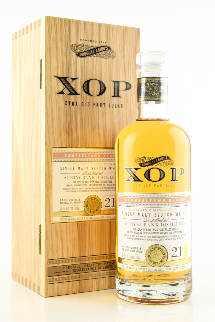 Springbank 21 Year Old 1995/2017 Refill Hogshead Douglas Laing XOP 51.3% vol. 0,7l