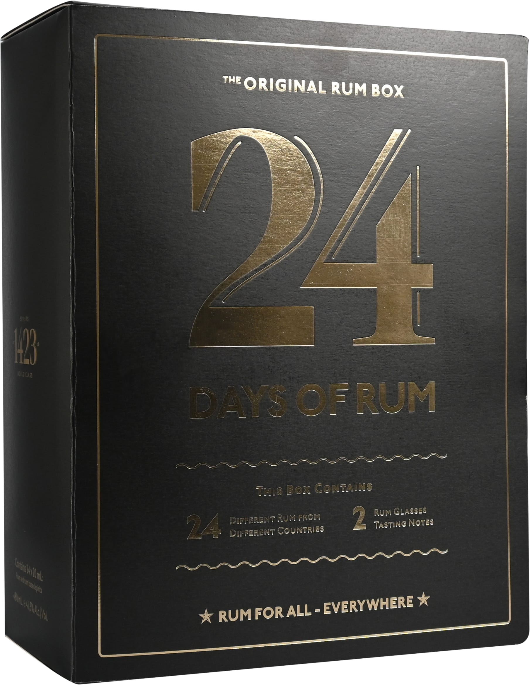 24 Days of Rum - Advent Calendar (Black Edition) 24 Days of Rum - Advent Calendar (Black Edition)