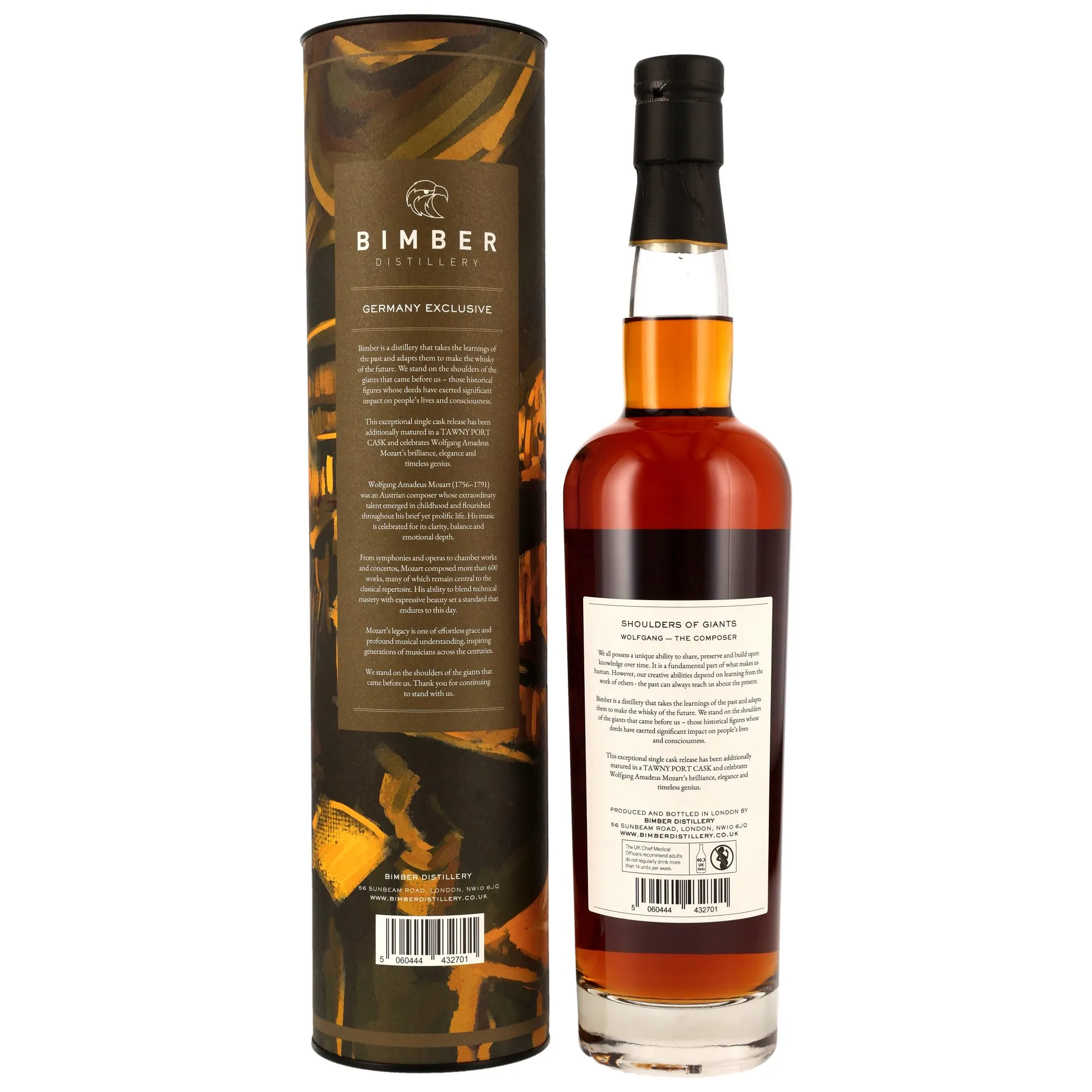 Bimber Single Malt London Whisky - Tawny Port Cask #554/51 - Shoulders of Giants - Wolfgang