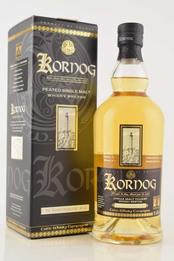 Kornog - Taouarch Pevared 12 BC - Single Malt Whiskey Breton 46% vol. 0,7l Kornog - Taouarch Pevared 12 BC - Single Malt Whiskey Breton 46% vol. 0,7l