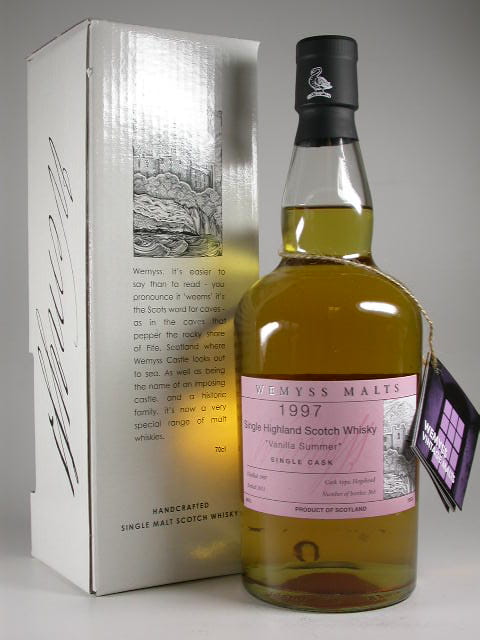 "Vanilla Summer" 1997/2011 Single Cask Highland Wemyss Malts 46%vol. 0,7l