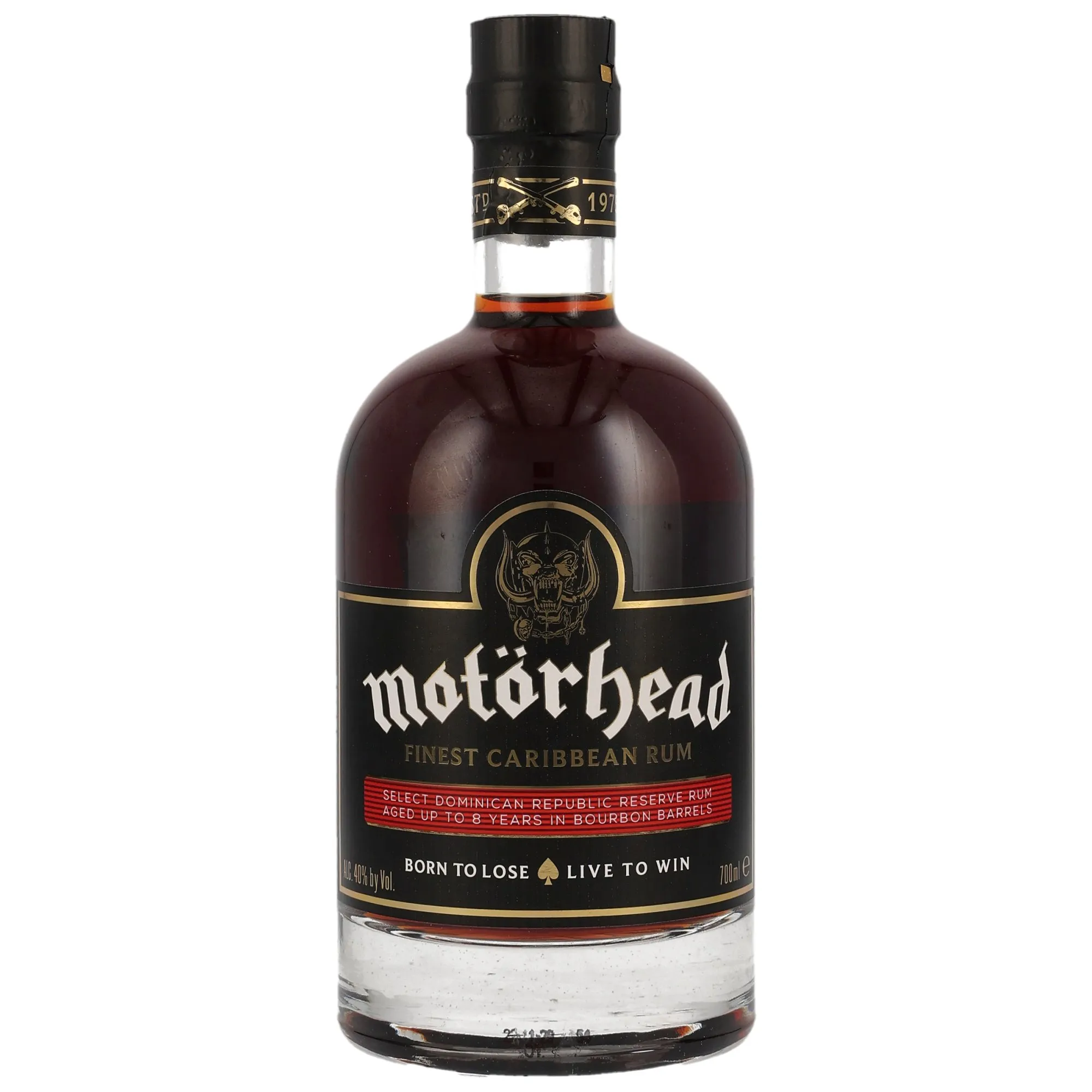 Motörhead 8 Year Old Caribbean Rum