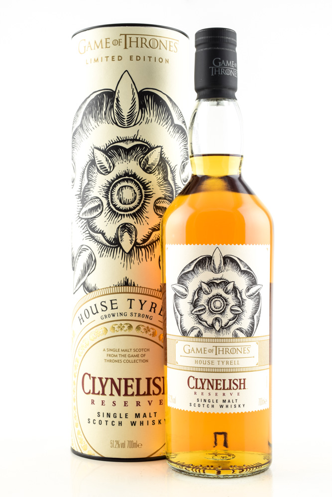 Game of Thrones House Tyrell & Clynelish Reserve 51.2% vol. 0,7l Game of Thrones House Tyrell & Clynelish Reserve 51.2% vol. 0,7l