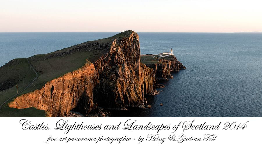 Tischkalender "Castles, Lighthouses and Landscapes of Scotland" 2014