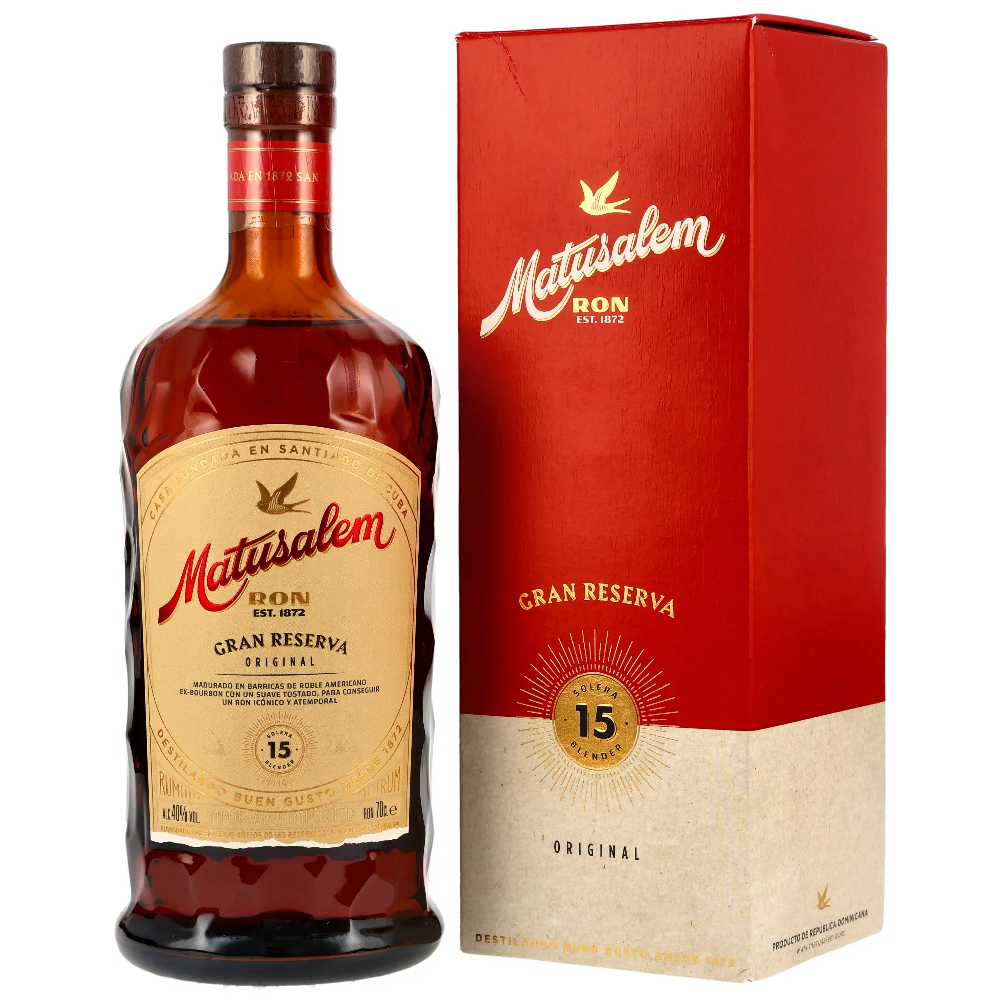 Matusalem 15 Gran Reserva - neue Ausstattung 2025