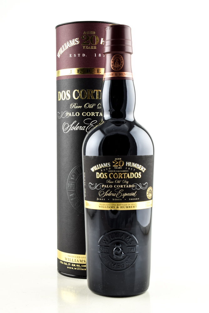 Dos Cortados 20 Jahre Palo Cortado Williams & Humbert 21,5%vol. 0,5l