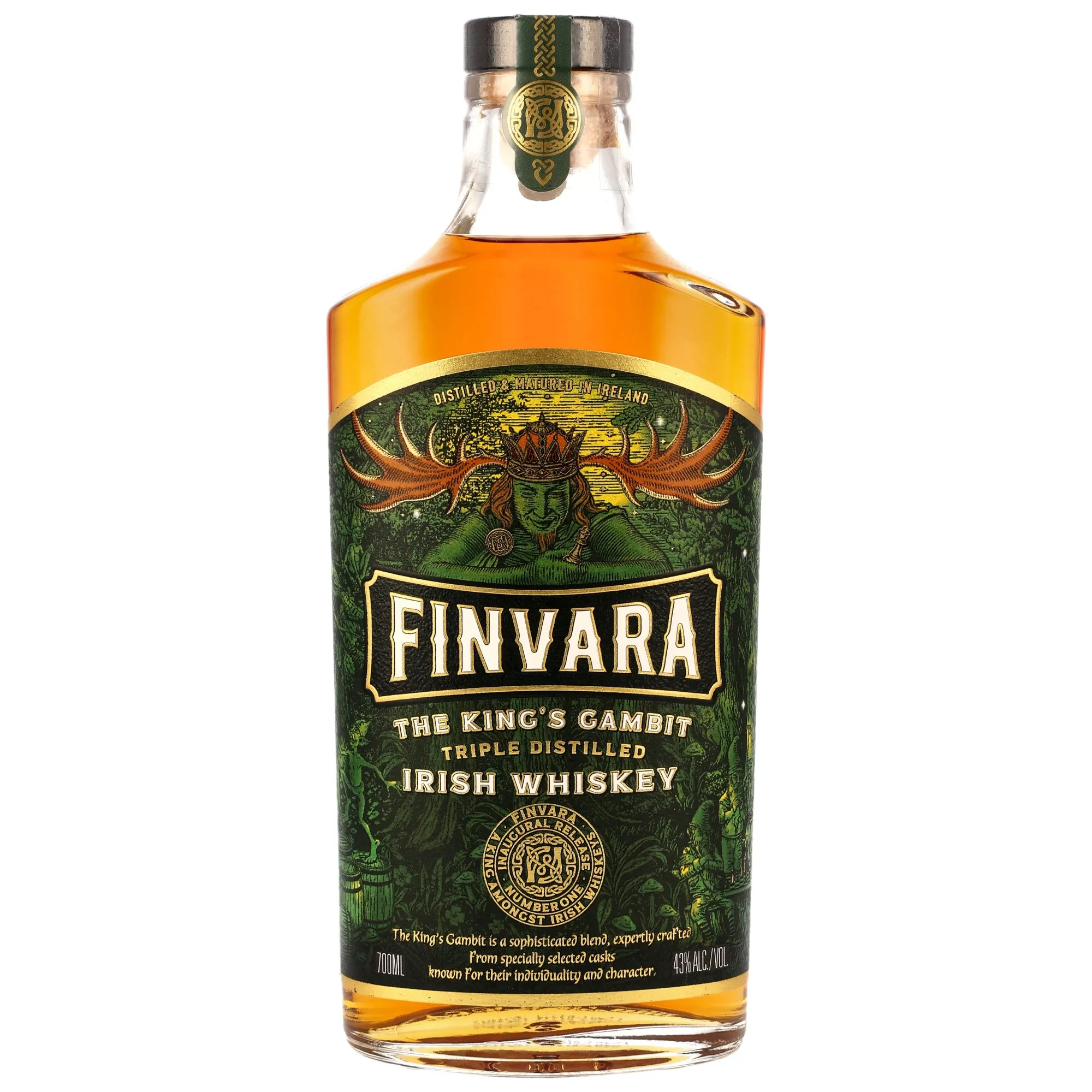 Finvara The King's Gambit, Bourbon & Sherry Cask, 43%