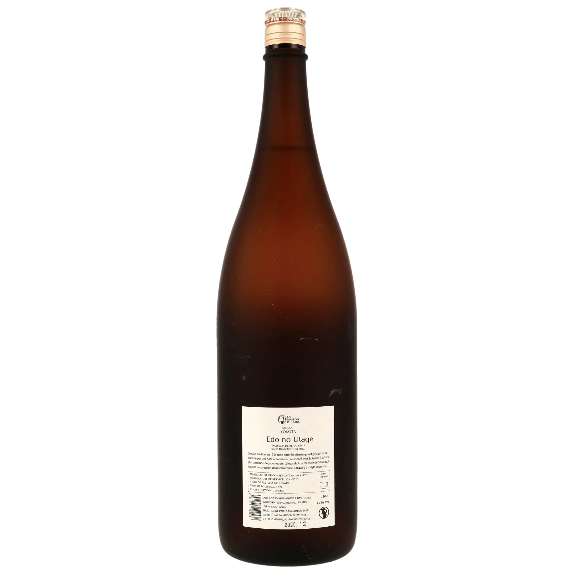 Yokota Edo no Utage - Nihonbashi Sake - 1,8 LITER