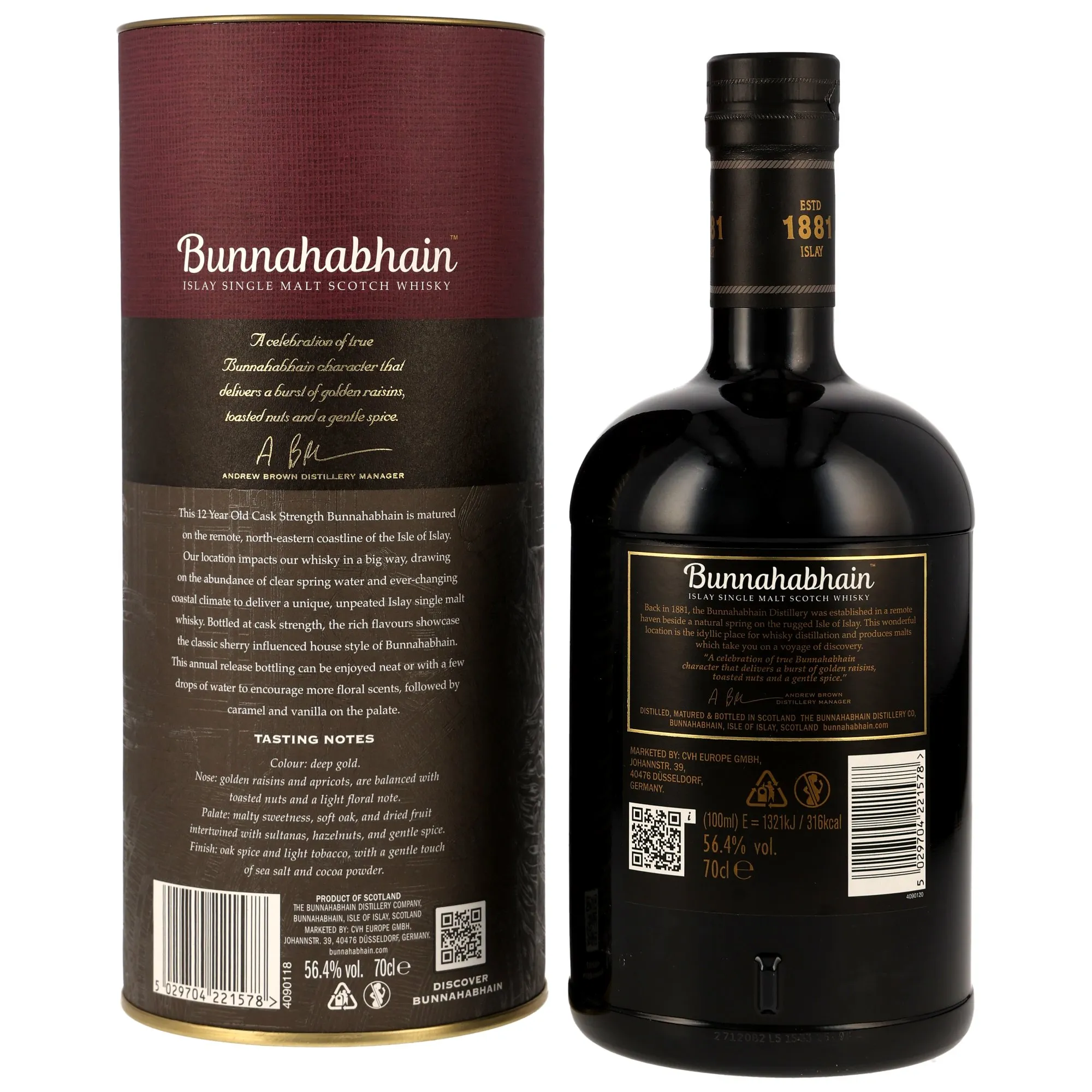 Bunnahabhain 12 Jahre Cask Strength 2025 Edition