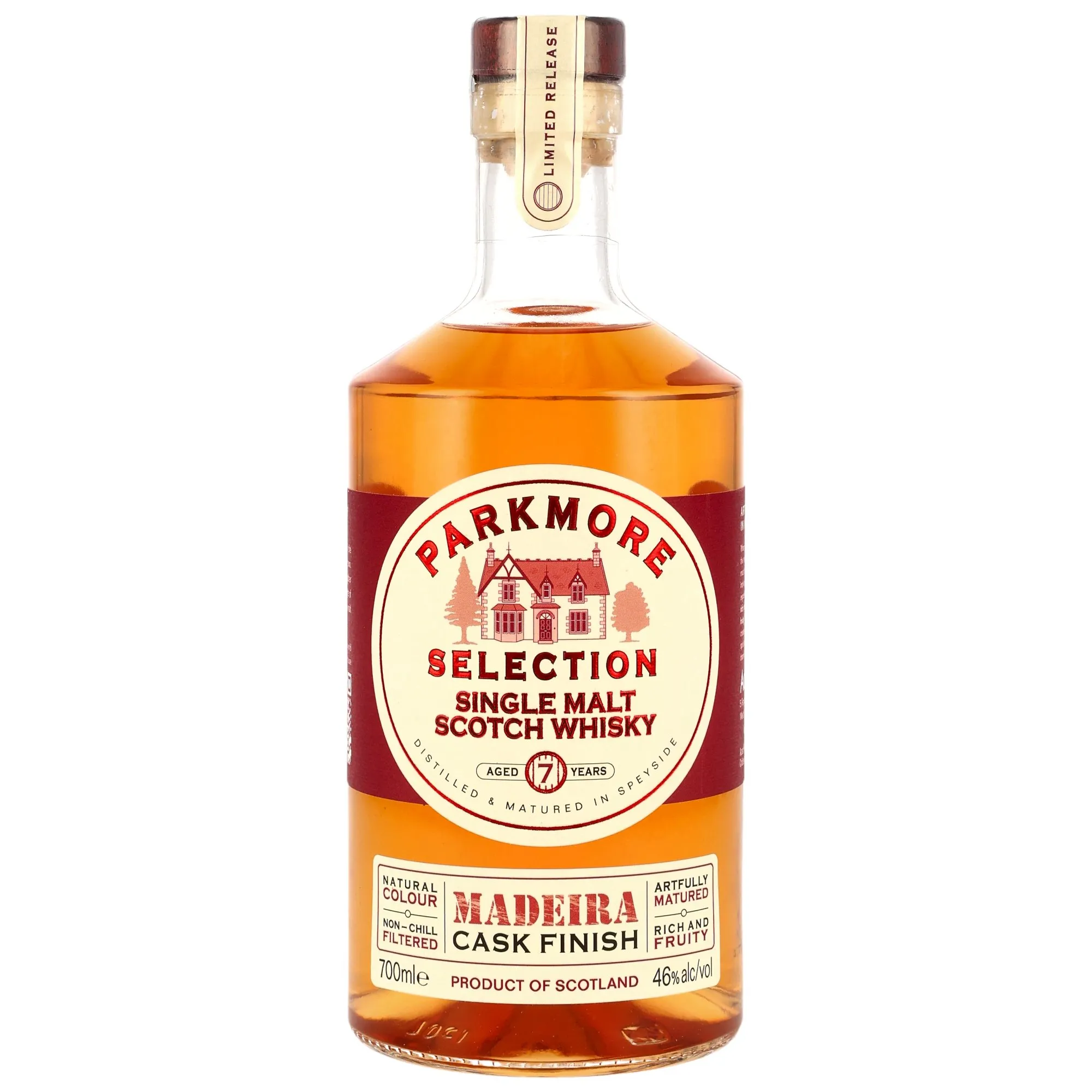 Parkmore 7 Year Old - Madeira Finish - Neue Ausstattung