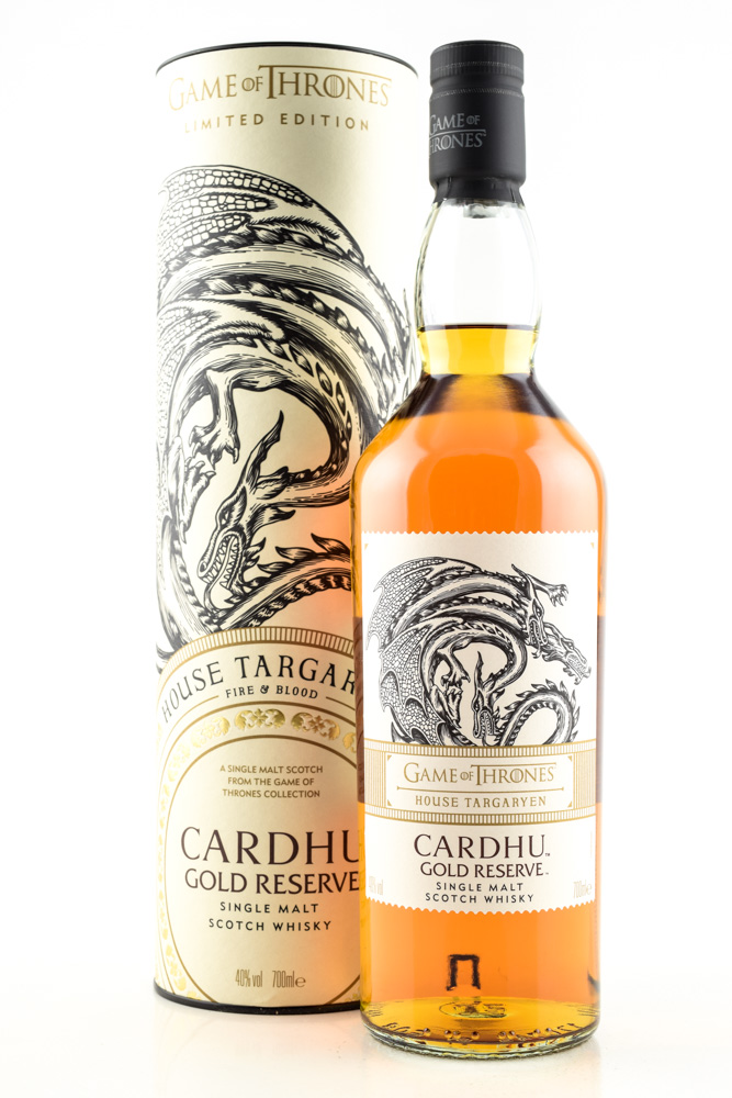 Game of Thrones House Targaryen & Cardhu gold reserve 40% vol. 0,7l Game of Thrones House Targaryen & Cardhu gold reserve 40% vol. 0,7l