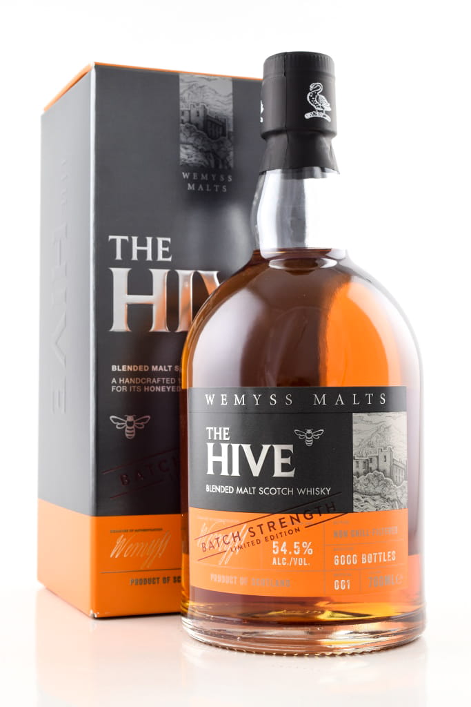 The Hive Batch Strength Wemyss Malts 54,5%vol. 0,7l The Hive Batch Strength Wemyss Malts 54,5%vol. 0,7l