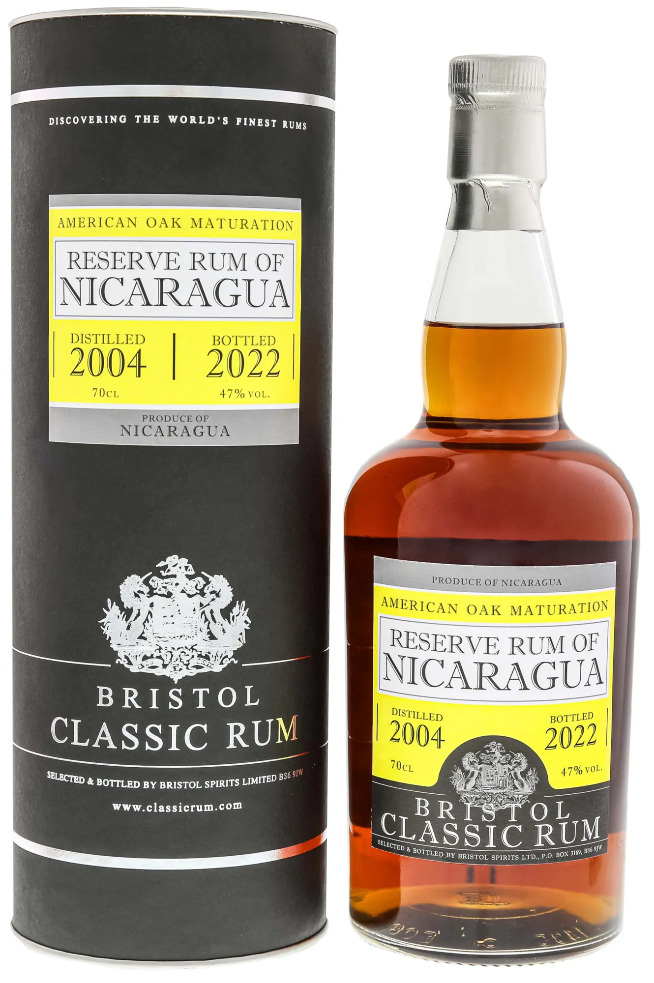 Bristol Reserve Rum of Nicaragua 2004/2022 0,7L -GB-