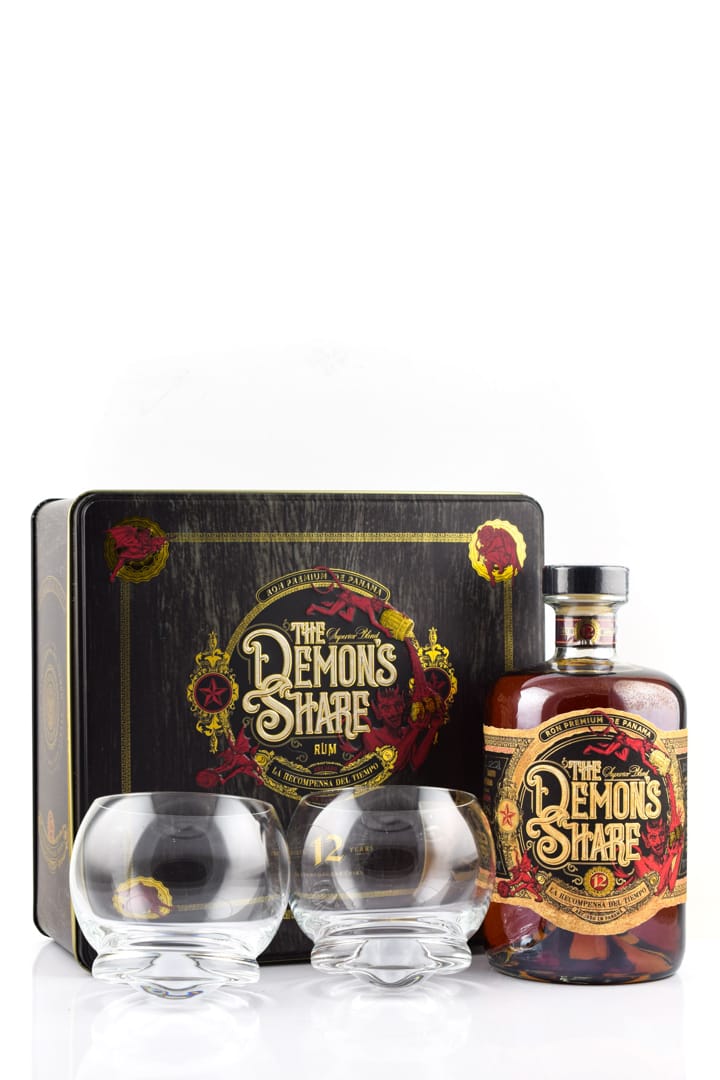The Demon's Share 12 Jahre mit 2 Gläsern The Demon's Share 12 Jahre mit 2 Gläsern