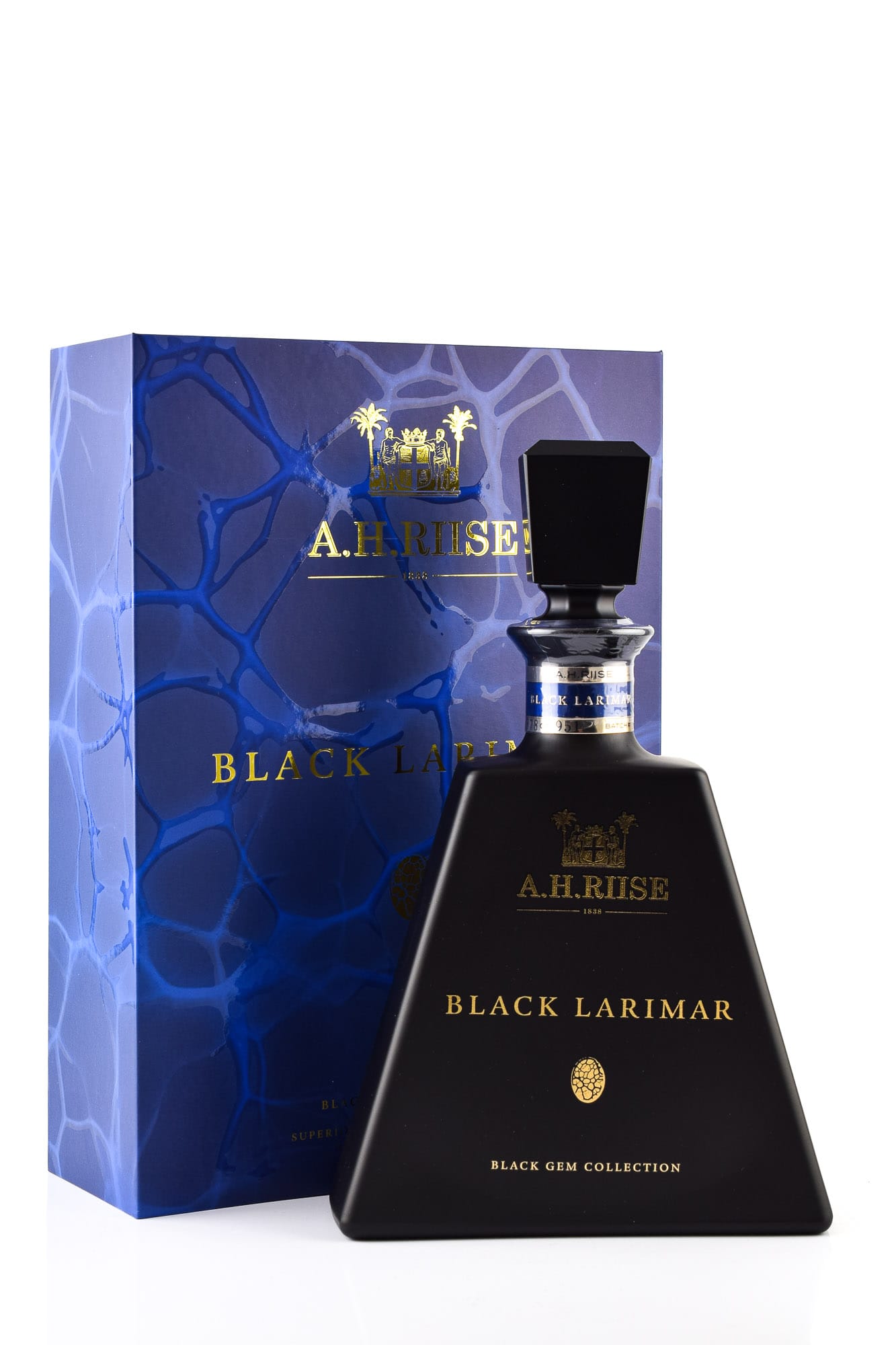 A.H. Riise Black Larimar - Black Gem Collection