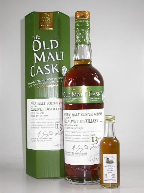 Glenlivet 13 Jahre 1996/2009 Douglas Laing "Old Malt Cask" 50%vol. Sample 0,05l