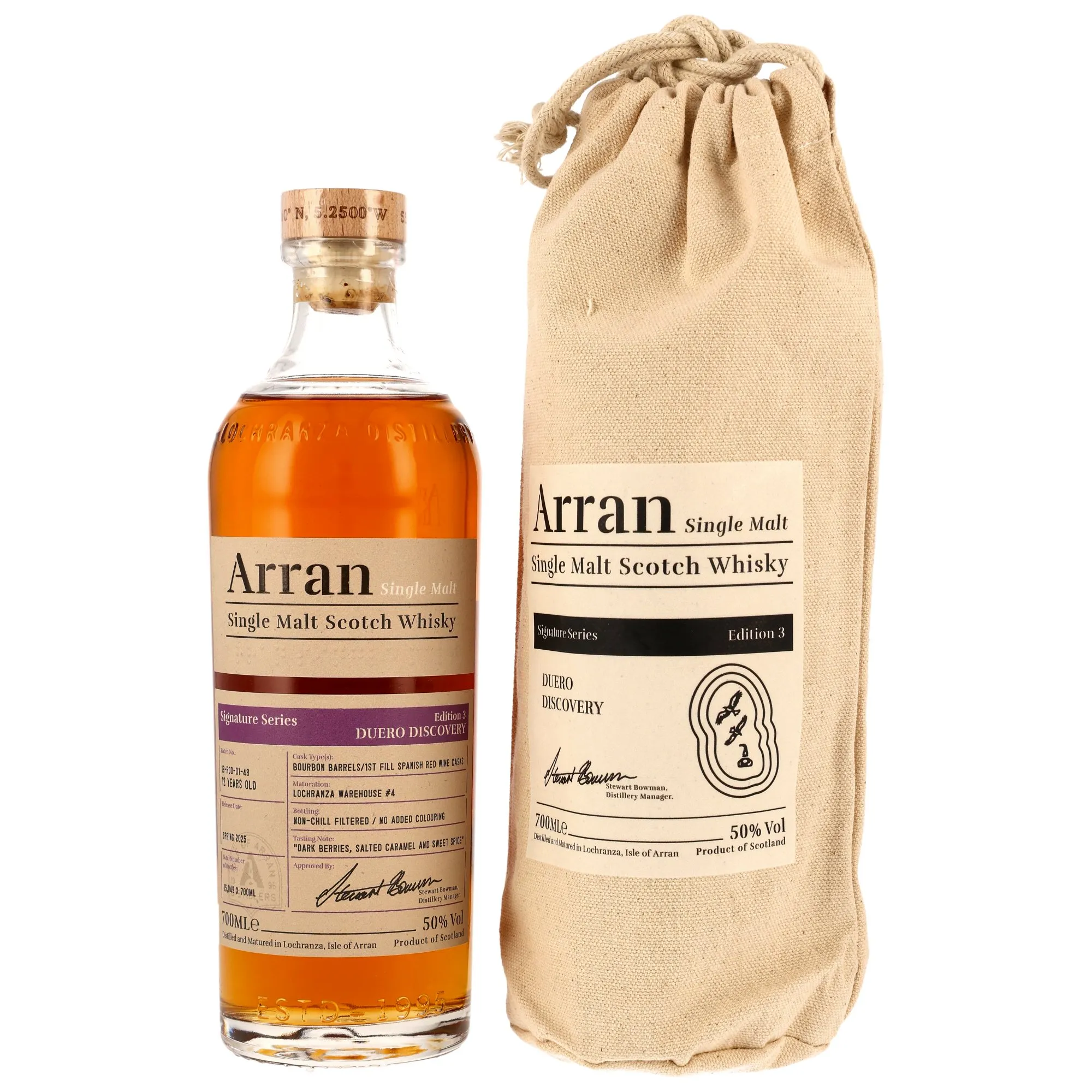 Arran Duero Discovery - 12 Year Old - Signature Series #3
