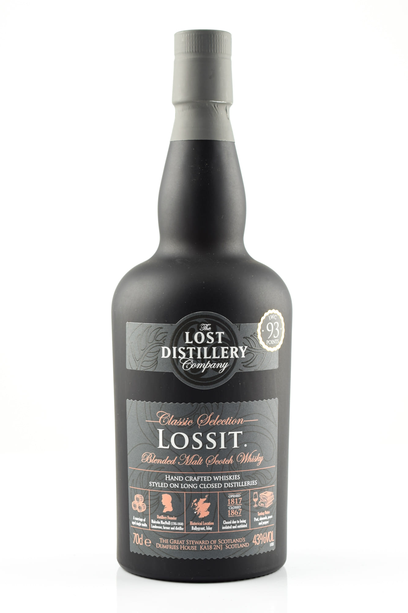 Lost Distillery - Lossit Classic Selection 43%vol. 0,7l Lost Distillery - Lossit Classic Selection 43%vol. 0,7l