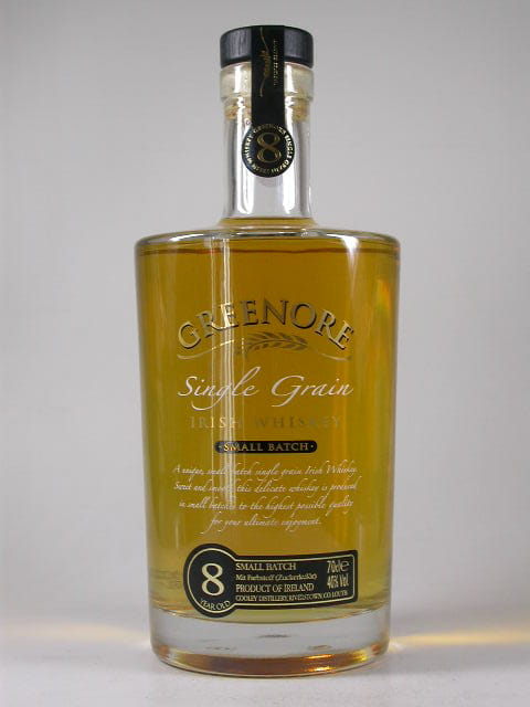 Greenore 8 Jahre Small Batch Single Grain 40%vol. 0,7l