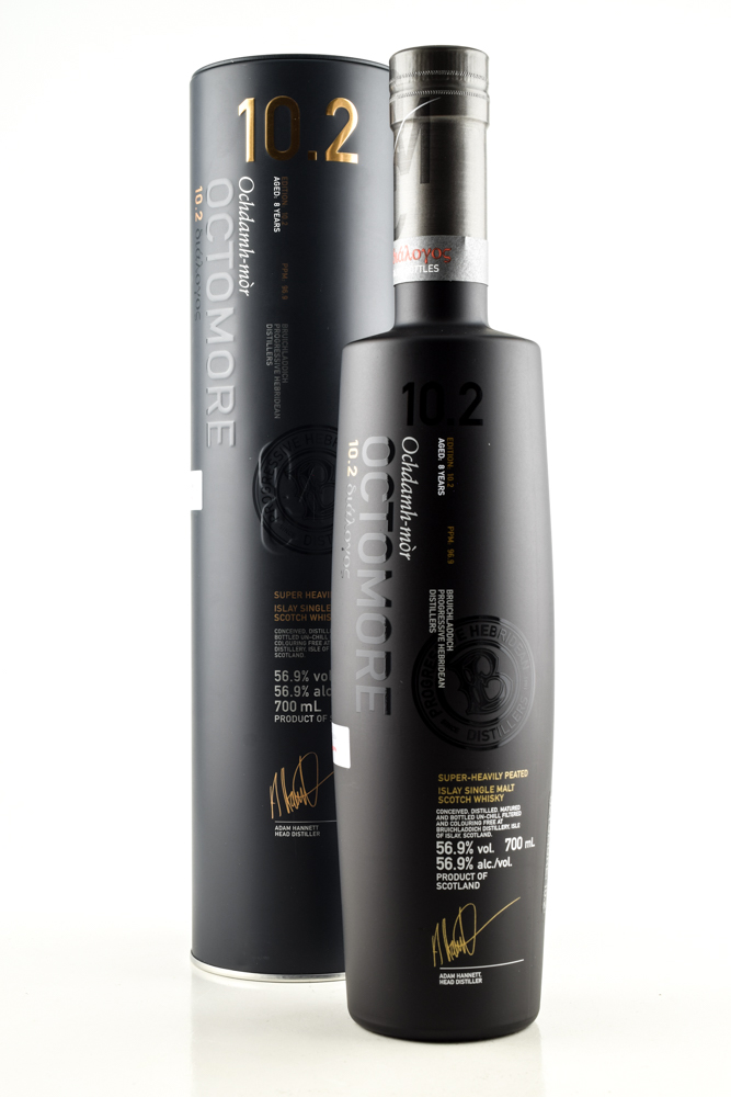 The Octomore Edition 10.2 8 year old 96,9ppm 56,9%vol. 0,7l The Octomore Edition 10.2 8 year old 96,9ppm 56,9%vol. 0,7l