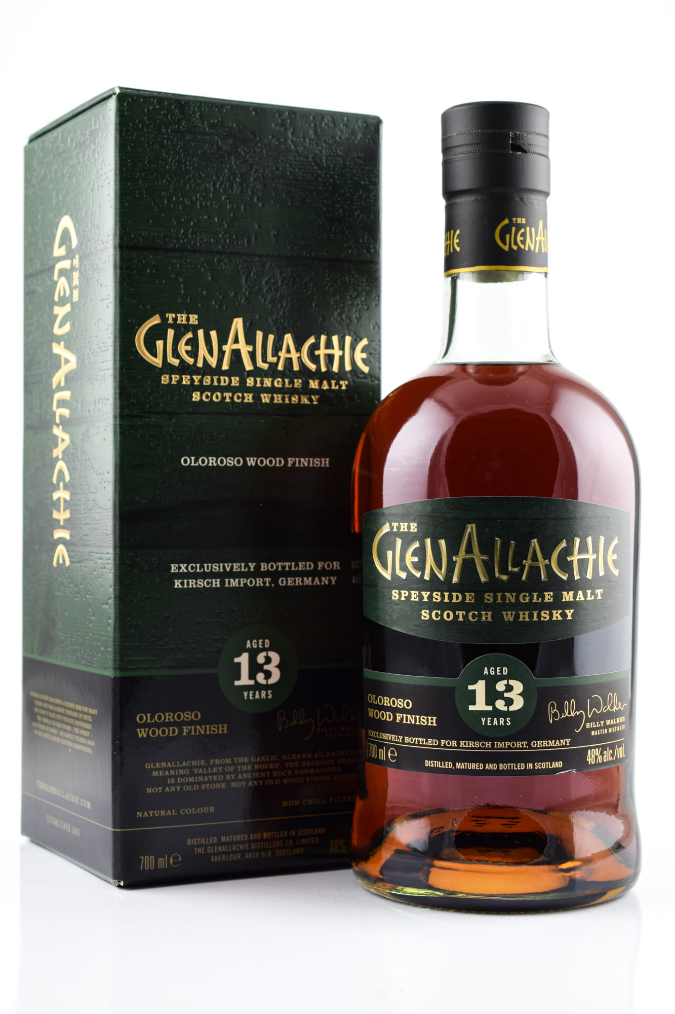 GlenAllachie 13 year old Oloroso Wood Finish 48%vol. 0,7l GlenAllachie 13 year old Oloroso Wood Finish 48%vol. 0,7l