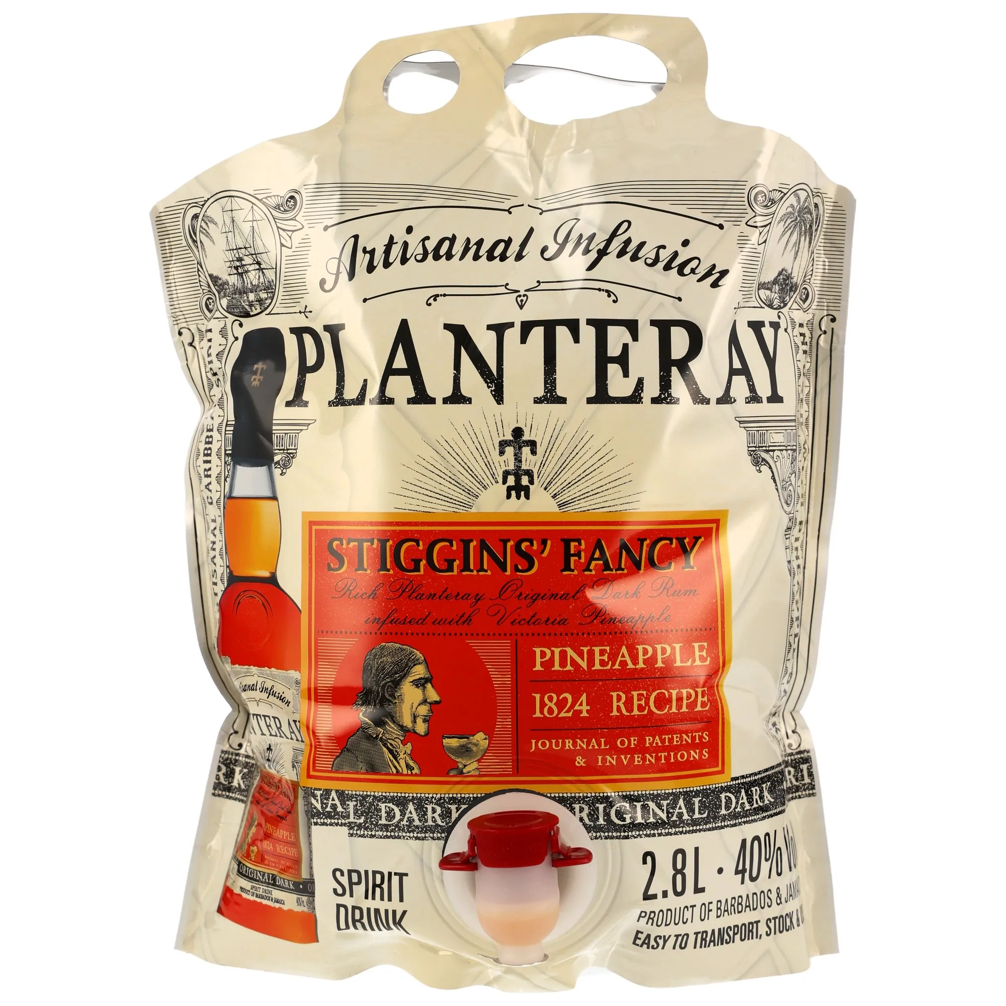 Planteray (Plantation) Pineapple Stiggins' Fancy - 2,8L Pouch