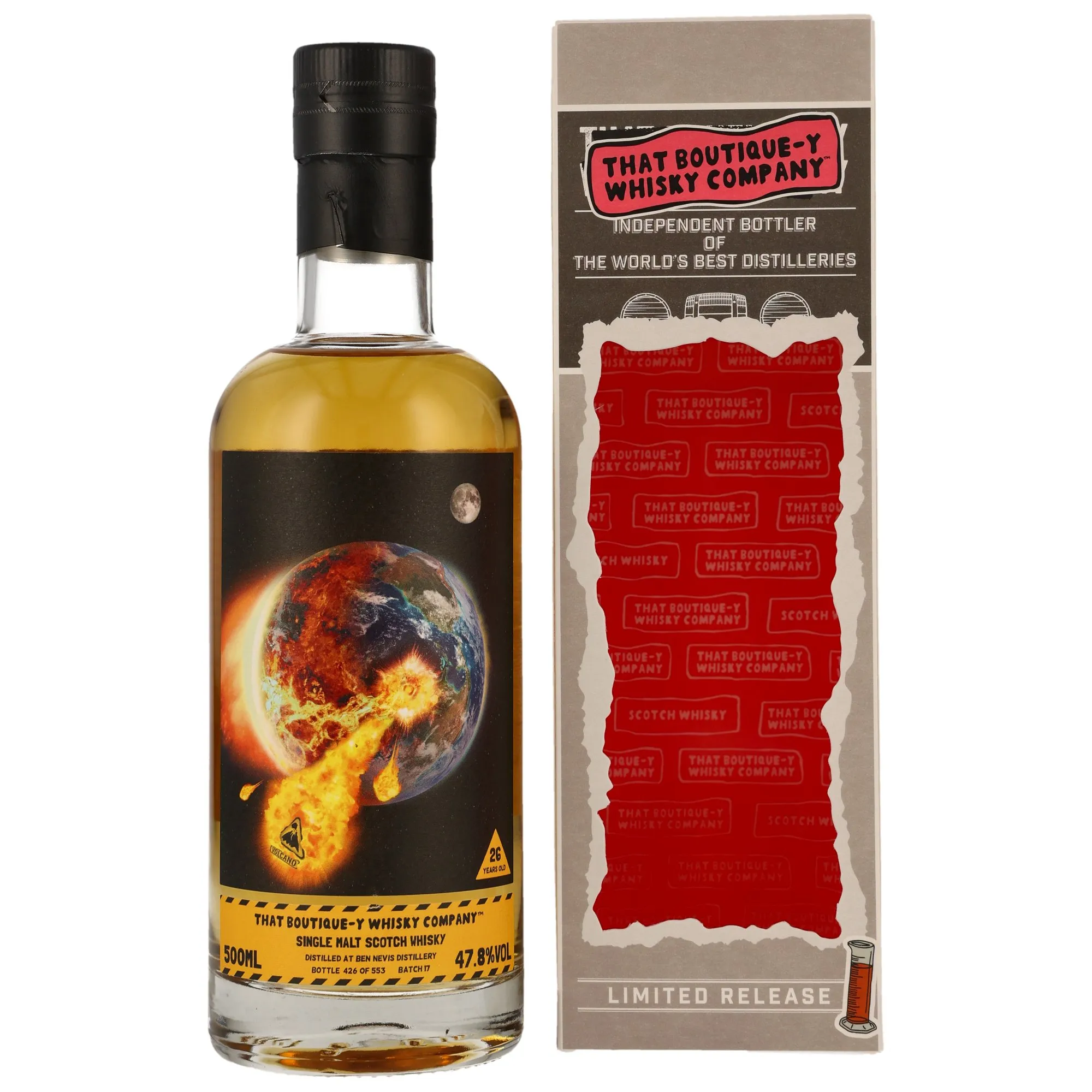 Ben Nevis That Boutique-Y Whisky Company 26 Year Old, Sherry Cask, Batch No. 17, 1996, That Boutique-Y Whisky Company, 47.8%