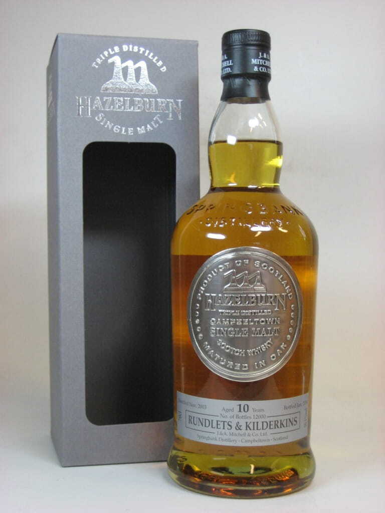 Hazelburn 10 Jahre 2003/2014 Rundlets & Kilderkins 50,1%vol. 0,7l
