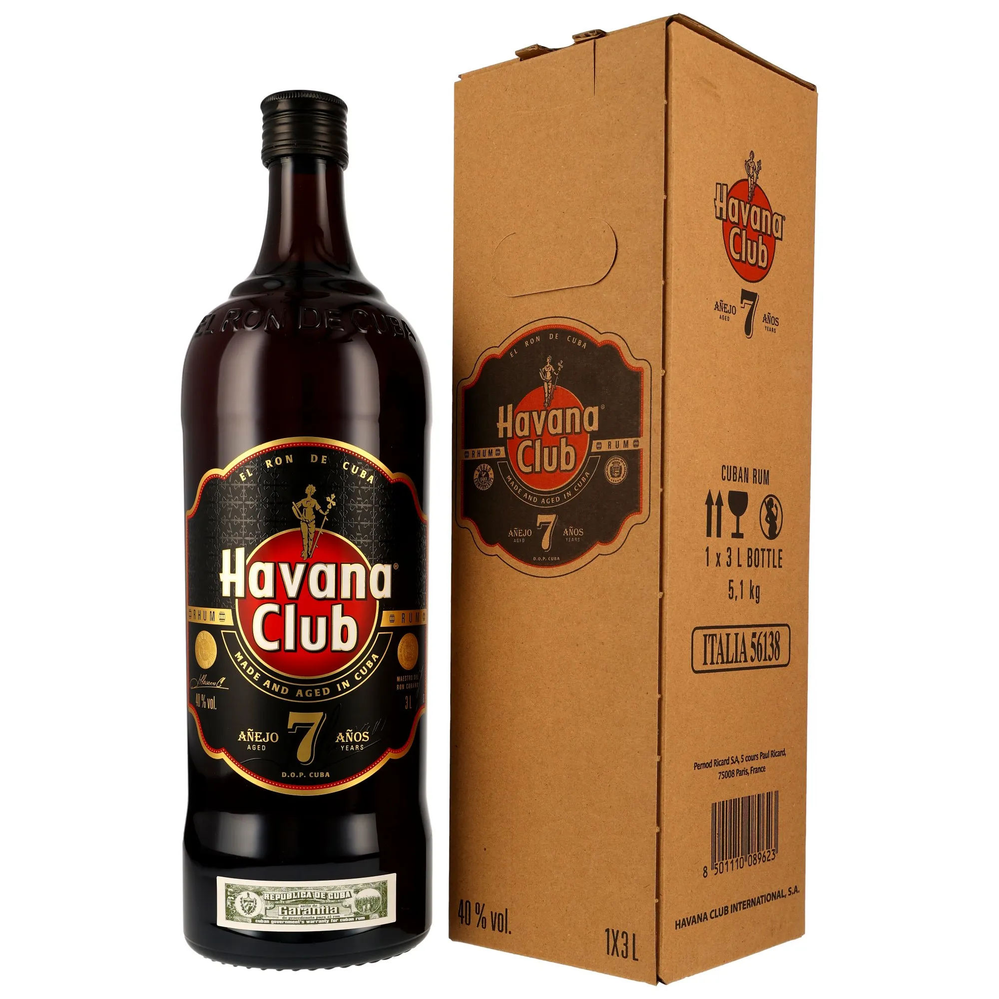 Havana Club 7 Jahre 3 Liter