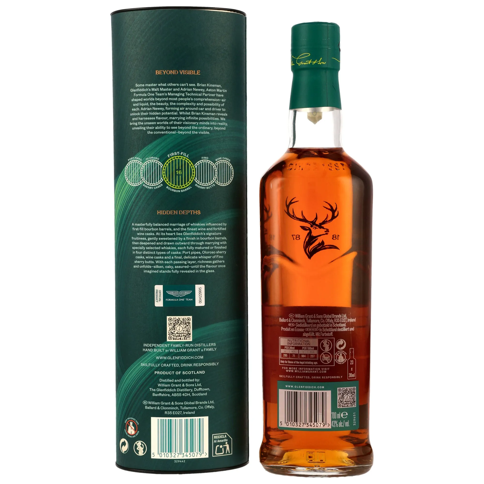 Glenfiddich 16 Year Old Aston Martin F1 Limited Edition 2026 (Release No. 2)