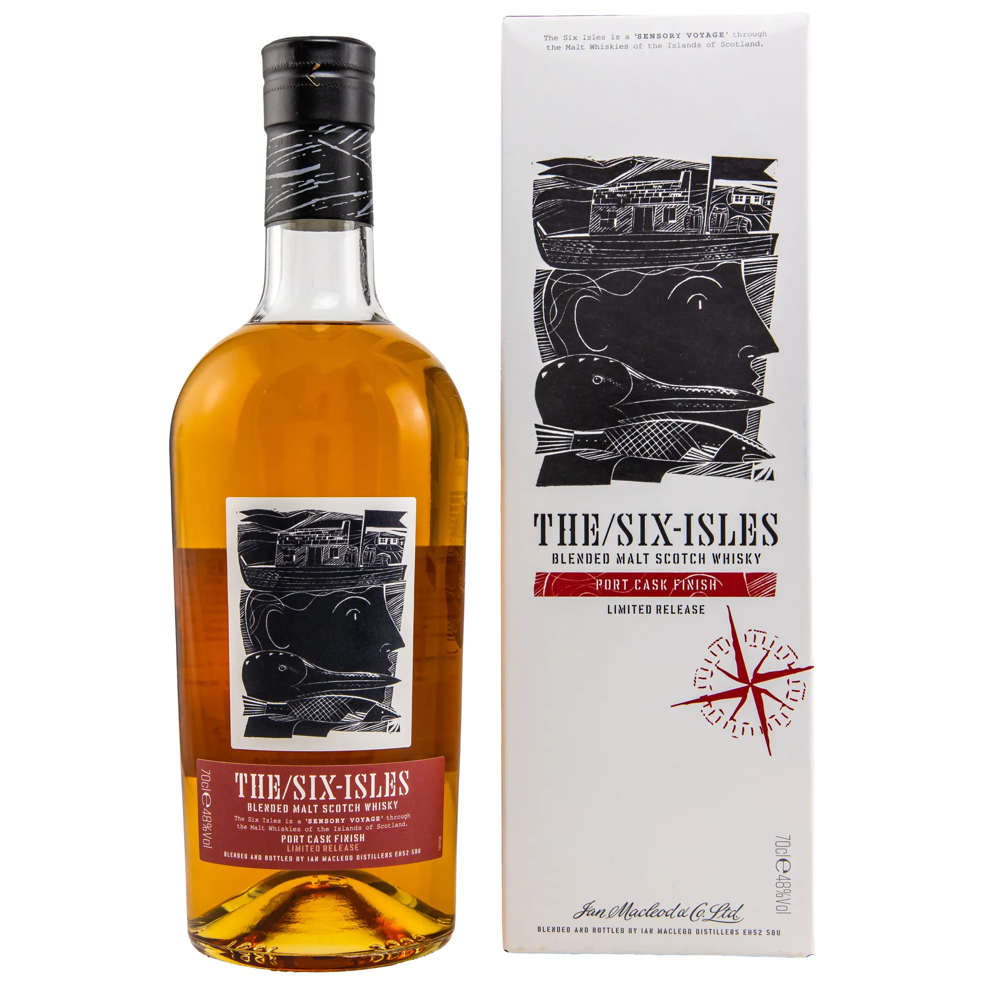 Ian MacLeod The Six Isles Port Cask Finish, Port Cask, 2022, 48%