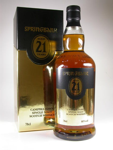 Springbank 21 Jahre 46%vol. 0,7l