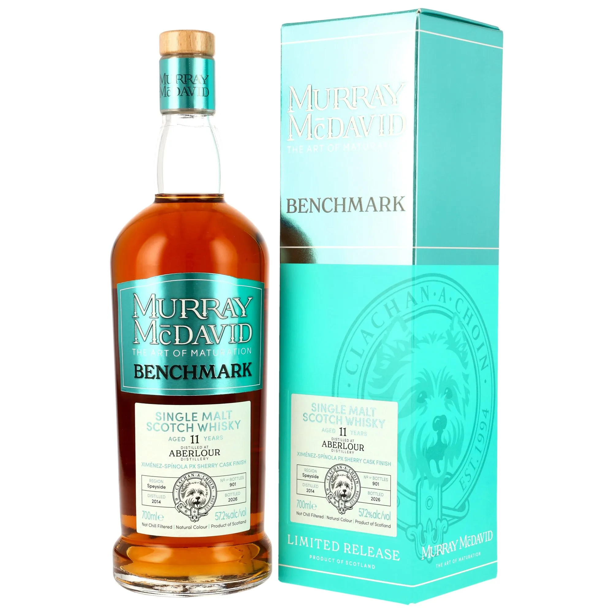 Aberlour 2014/2026 - 11 Jahre - PX Sherry Cask Finish - Murray McDavid