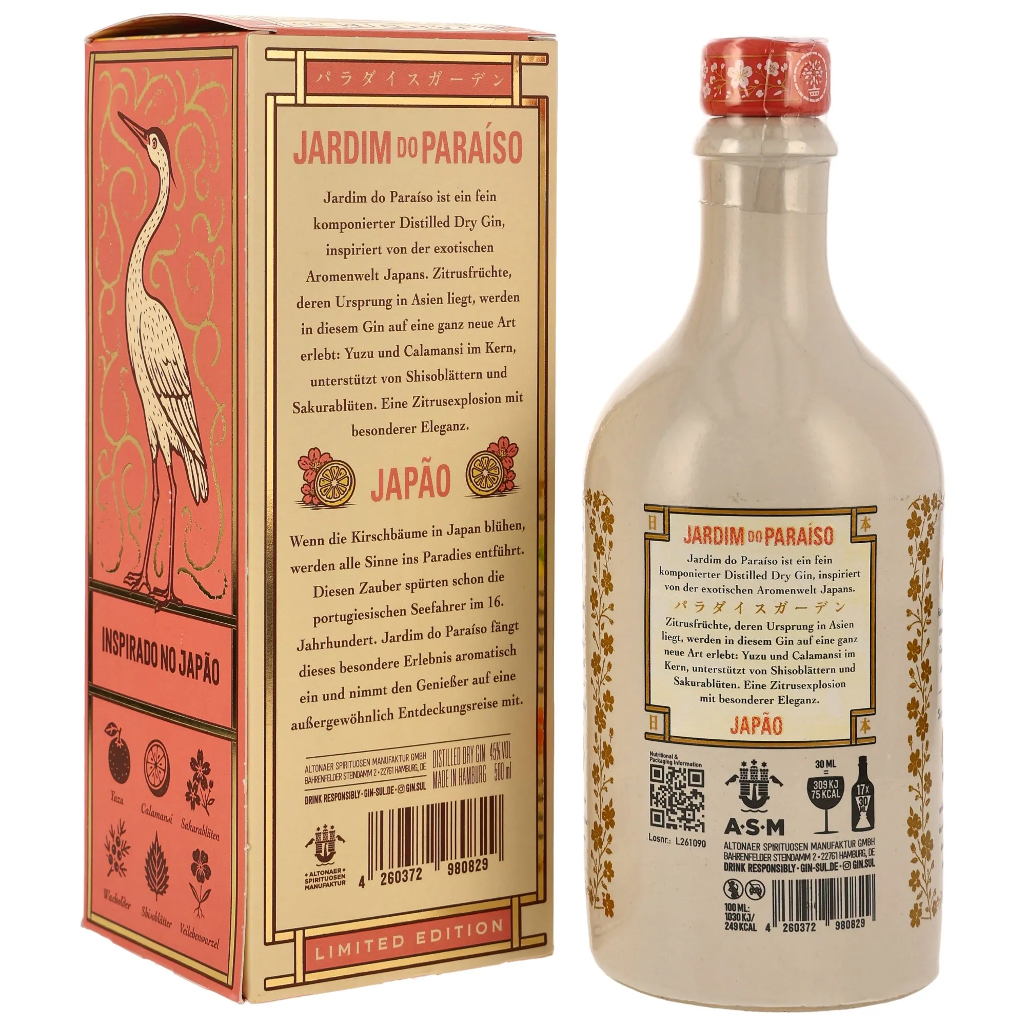 Gin Sul Jardim do Paraiso Japao (Japan) Limited Edition 2026 - in GP