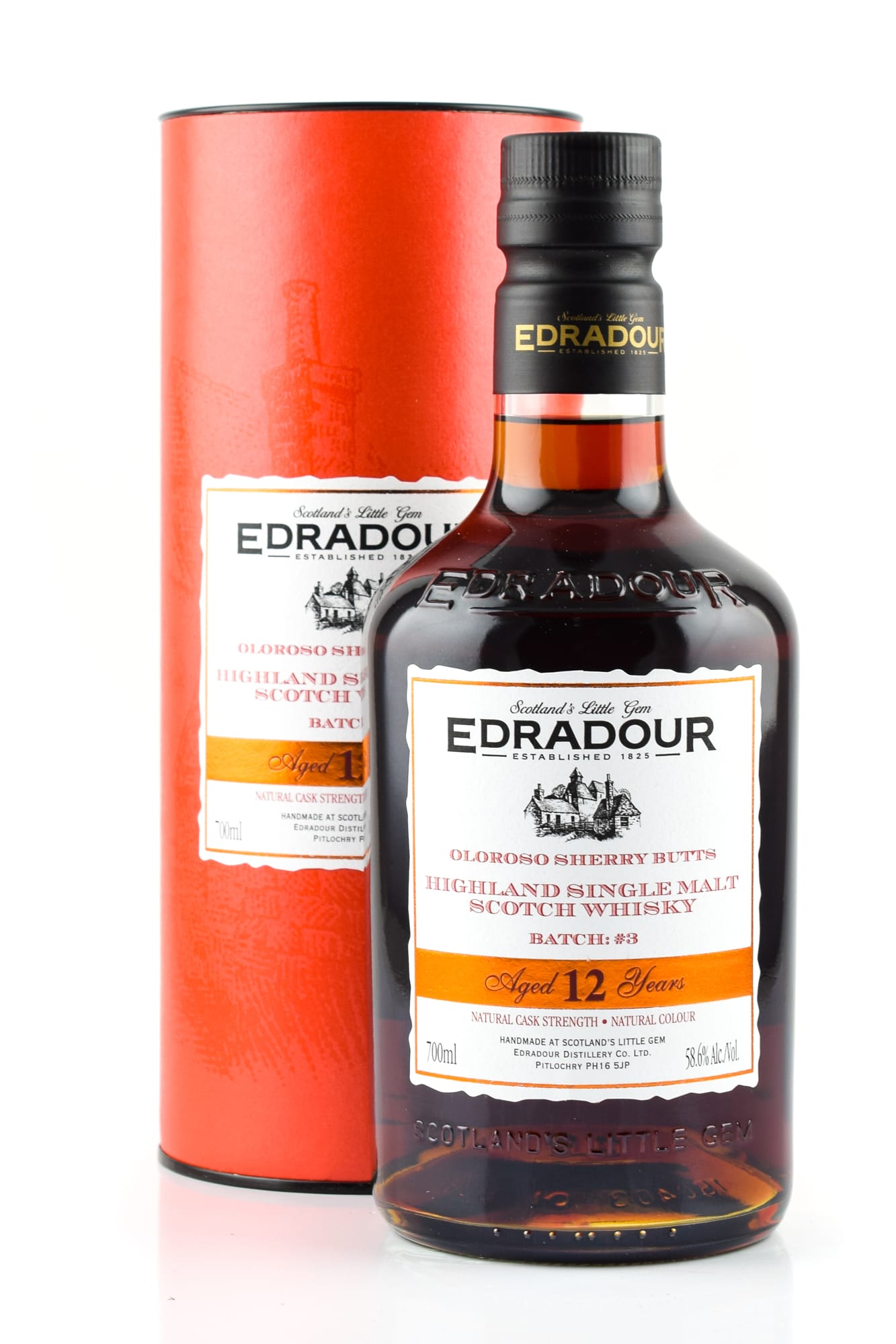 Edradour 12 Jahre Oloroso Sherry Butts Batch #3