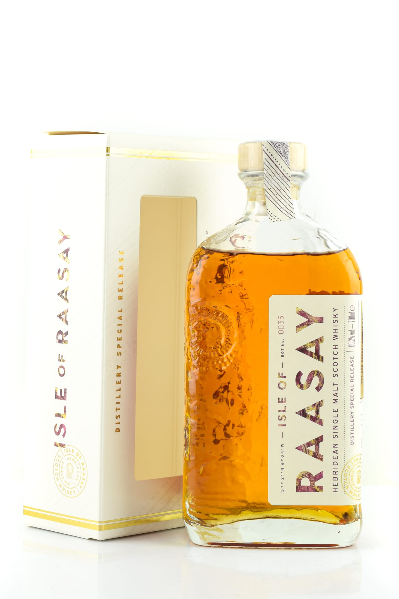 Isle of Raasay peated exRye-Single Cask #22/671