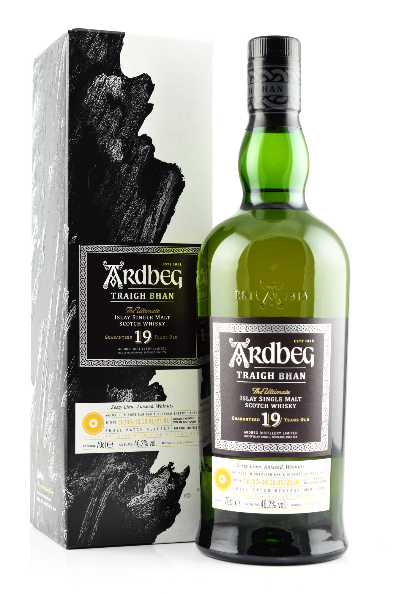 Ardbeg 19 year old Traigh Bhan Batch 3 46,2%vol. 0,7l