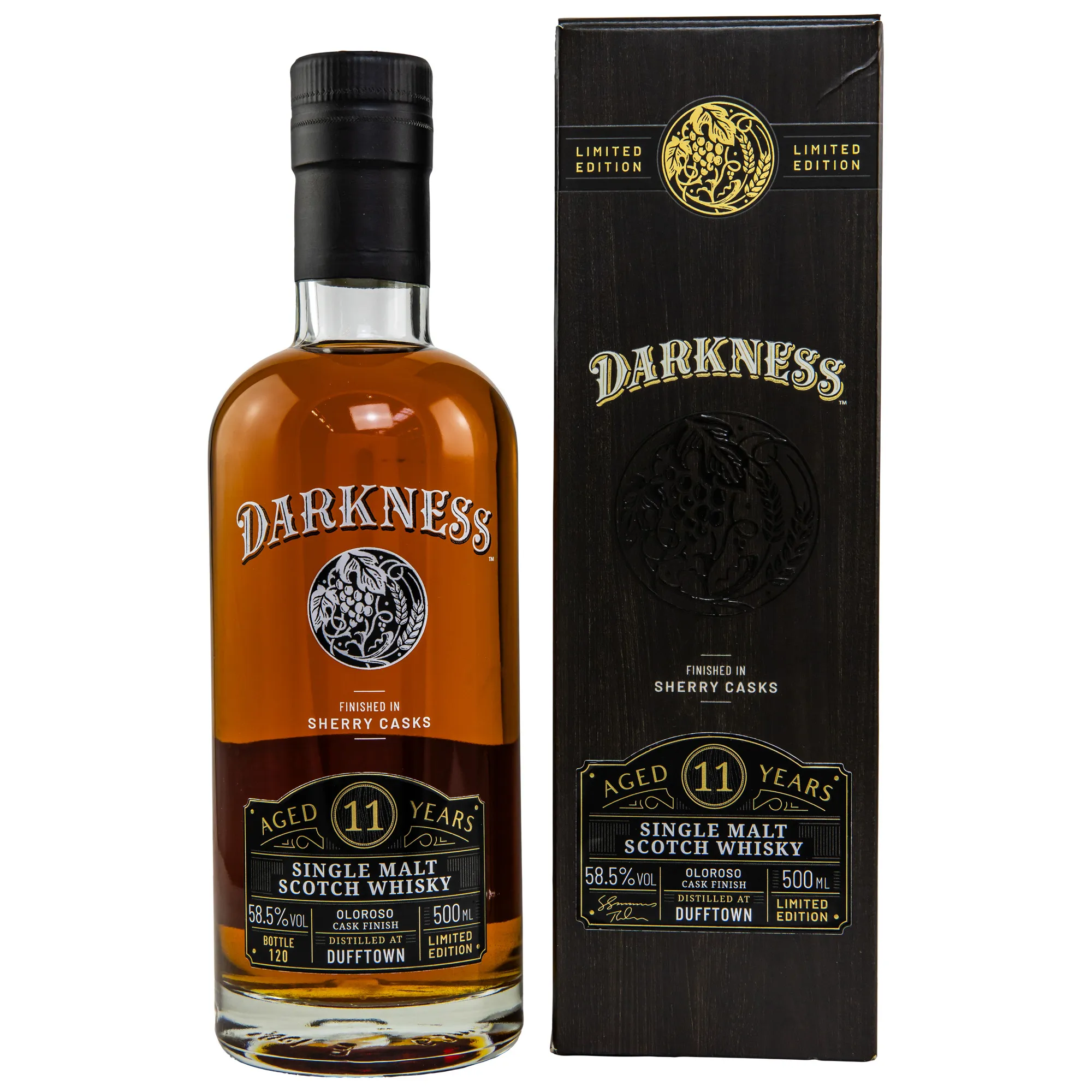 Dufftown Darkness! Oloroso Cask Finish 11 Year Old, Oloroso Sherry Cask, Release No. 18, Atom Brands, 58.5%
