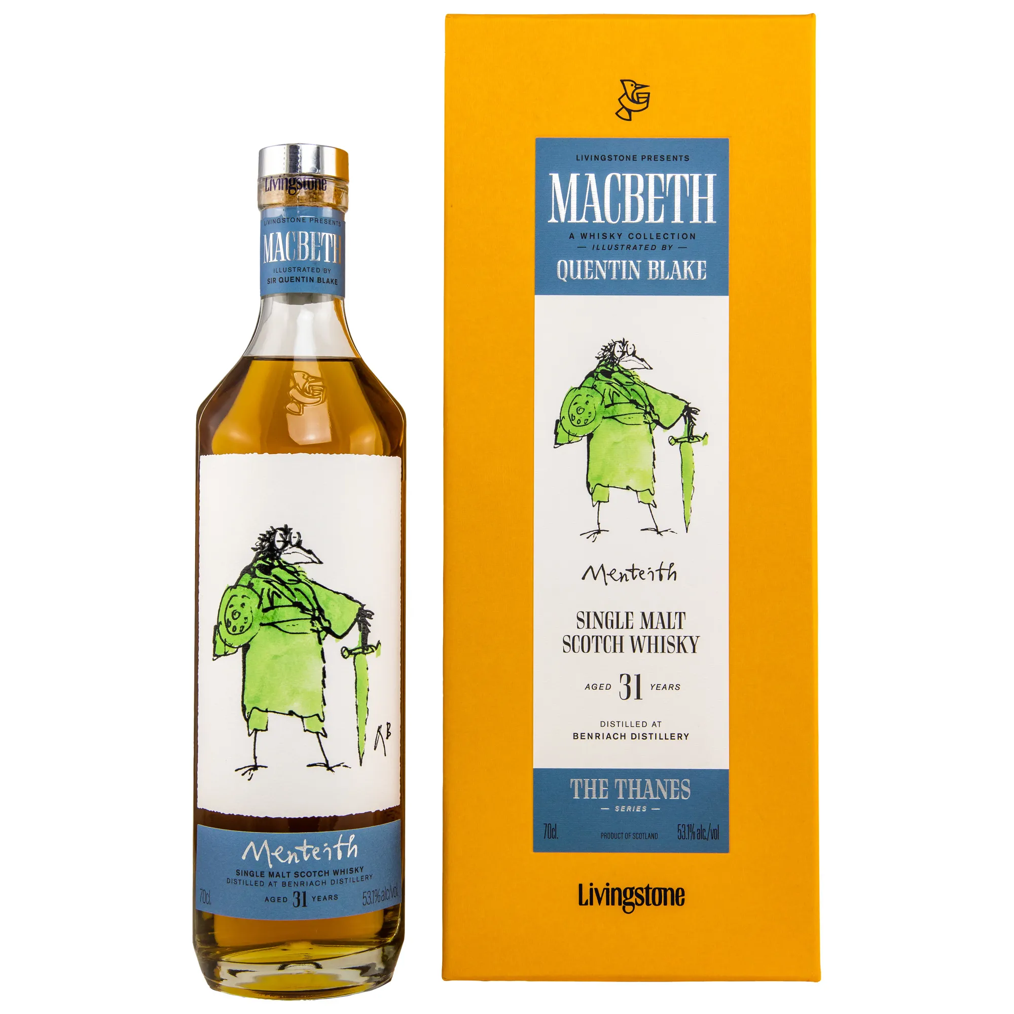 Benriach (Menteith) 1992/2023 - 31 Year Old - Macbeth Series Act One