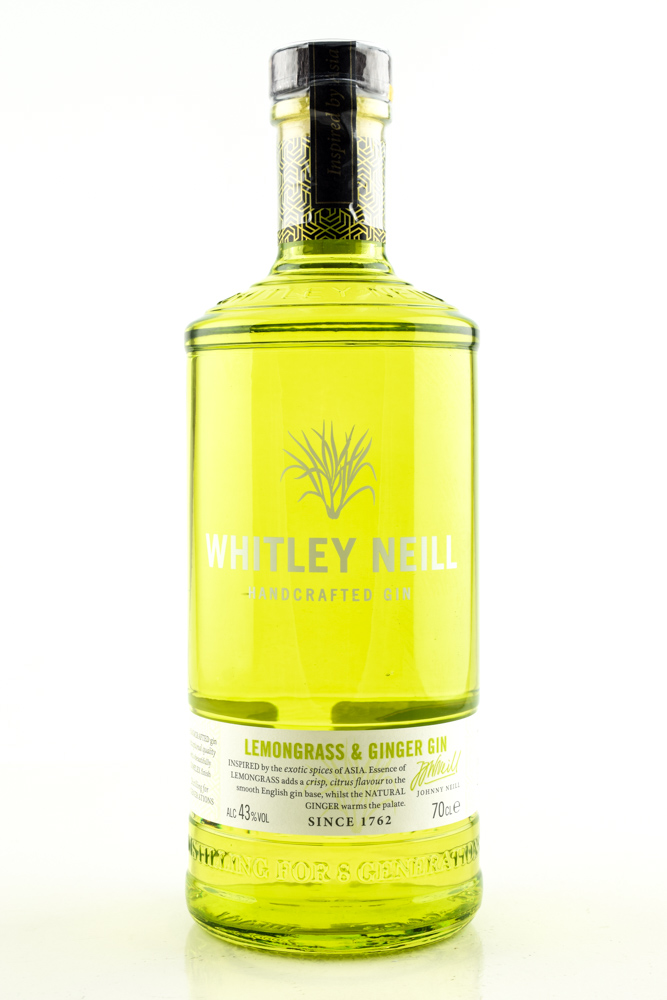 Whitley Neill Lemongrass & Ginger Gin 43%vol. 0,7l