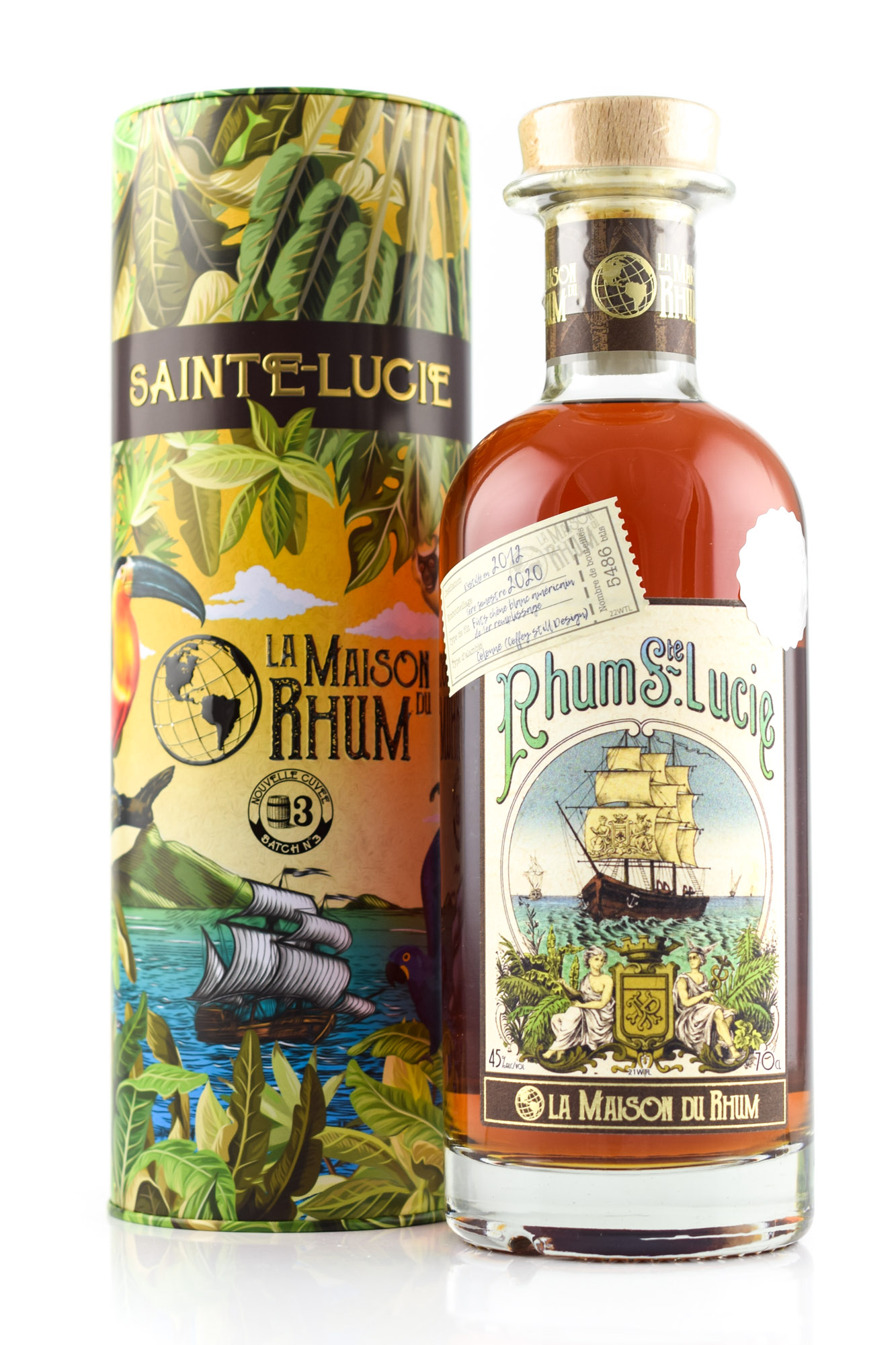 Rhum Ste. Lucie - La Maison du Rhum Batch #3 45%vol. 0,7l Rhum Ste. Lucie - La Maison du Rhum Batch #3 45%vol. 0,7l