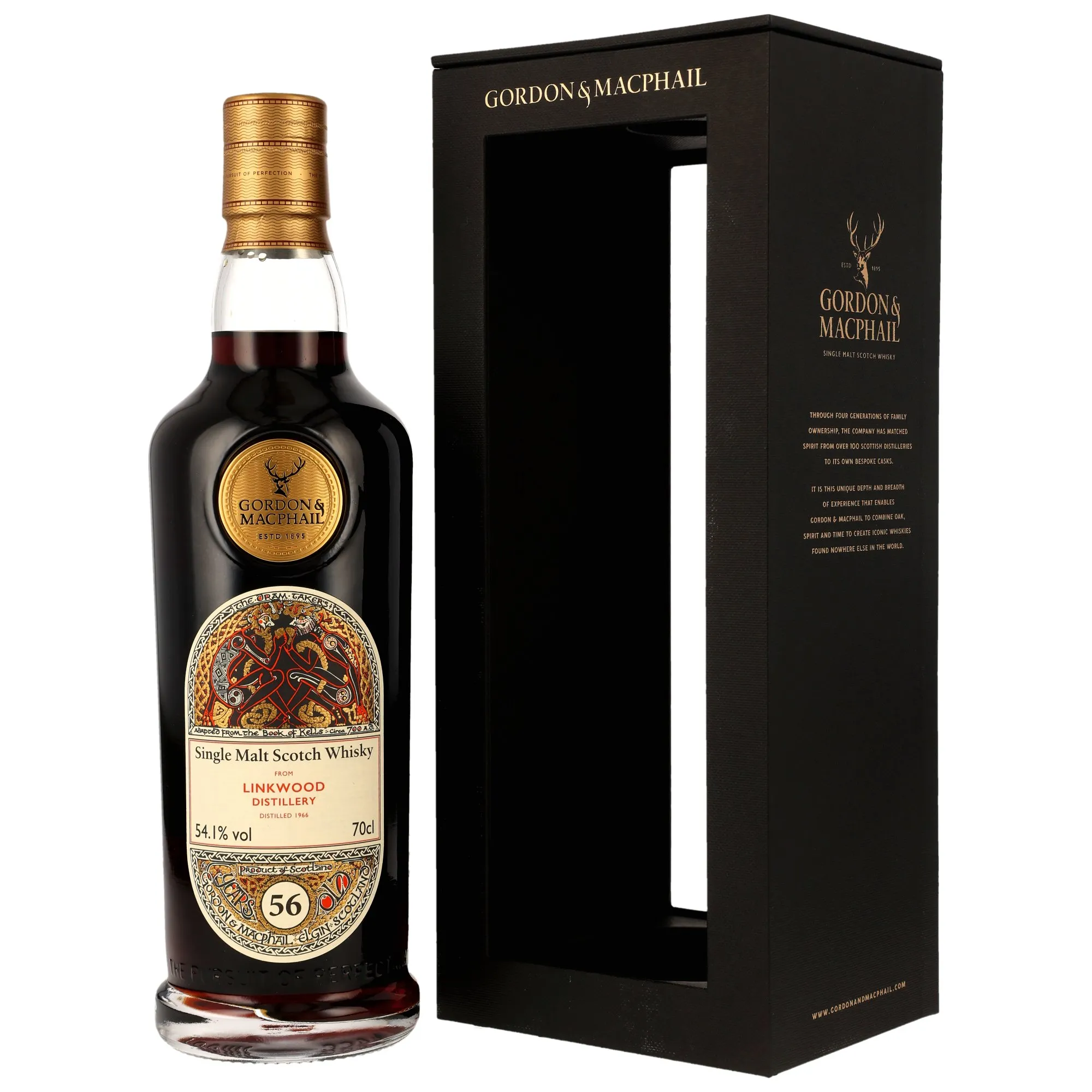 Linkwood 1966/2022 - 56 Jahre - 1st Fill Sherry Cask #789 - G&M The Dram Takers Collection