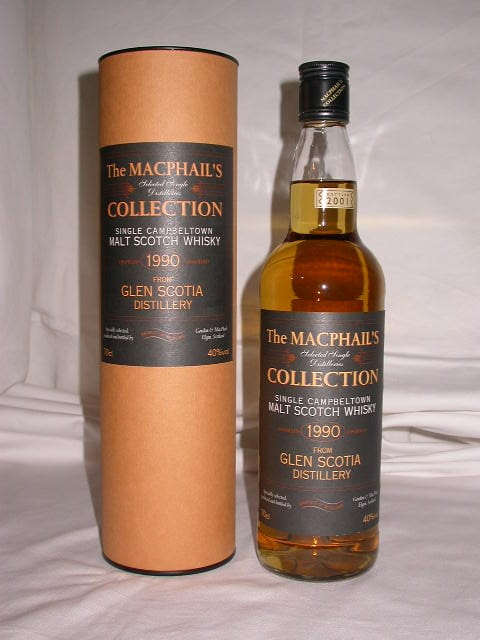 Glen Scotia 1990/2001 Gordon & MacPhail 40%vol. 0,7l