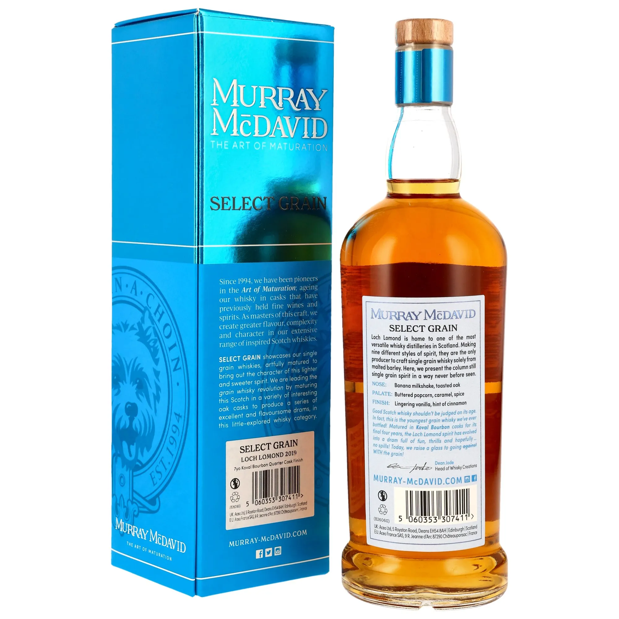 Loch Lomond 2019/2026 - 7 Jahre - Koval Quarter Cask - Murray McDavid
