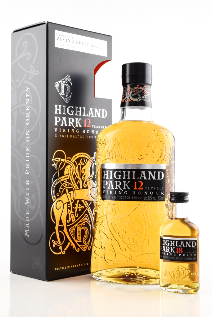 Highland Park 12 Year Old 40%vol. 0.7l - incl. 18 Year Old 43%vol. 0.05l Highland Park 12 Year Old 40%vol. 0.7l - incl. 18 Year Old 43%vol. 0.05l