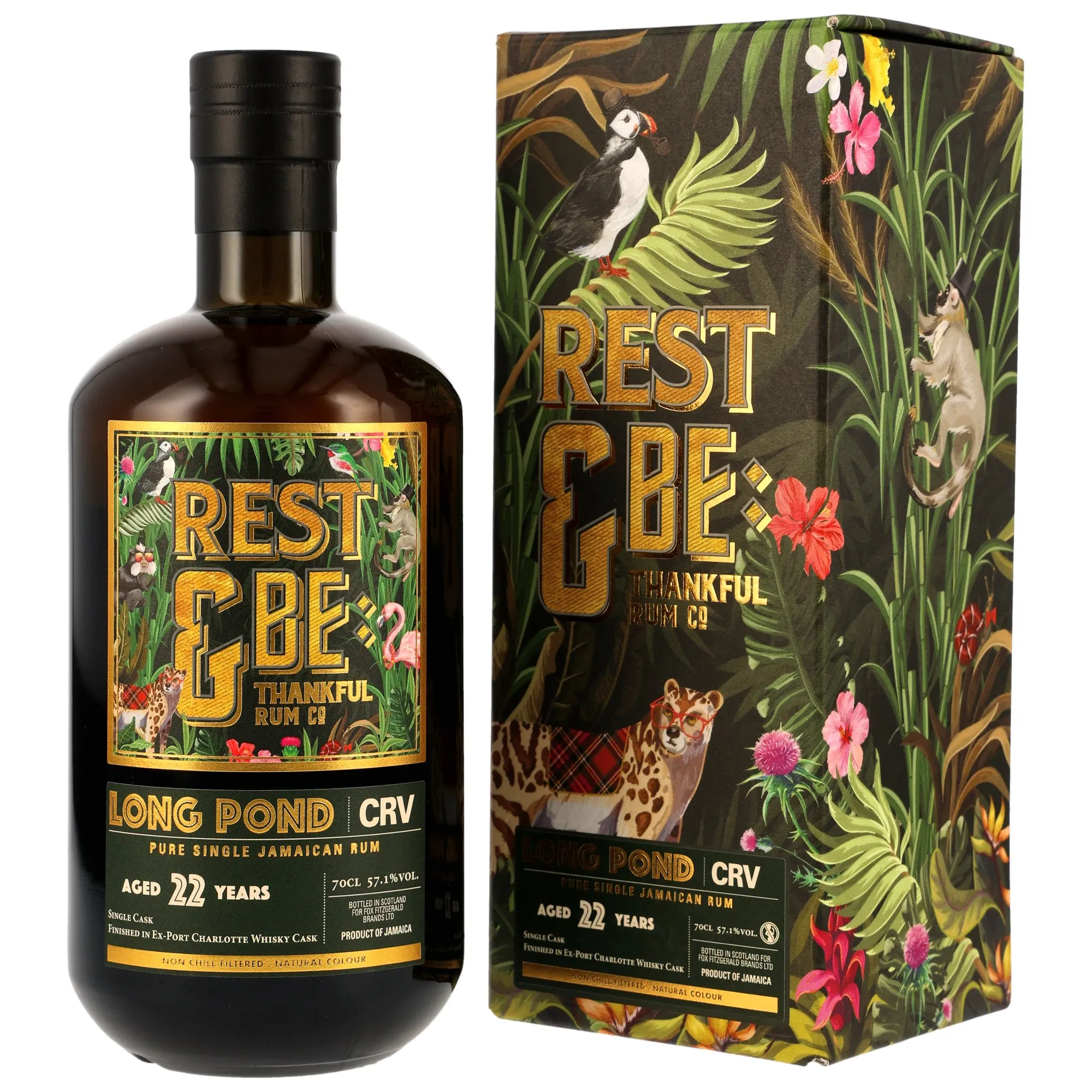 Long Pond 22 Year Old - CRV Single Cask #1195 - Rest & Be Thankful