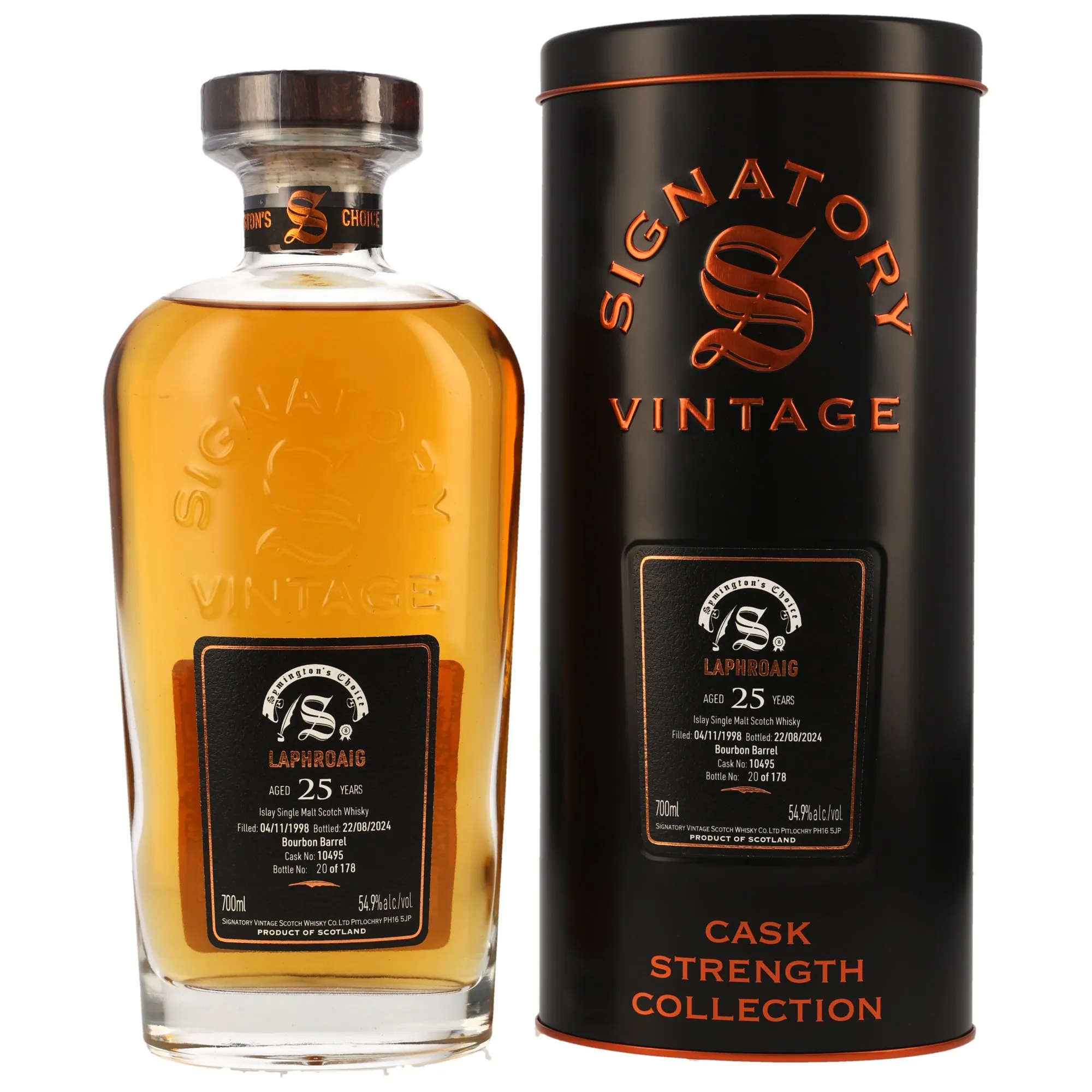 Laphroaig 1998/2024 - 25 Jahre - #10495 Symingtons Choice