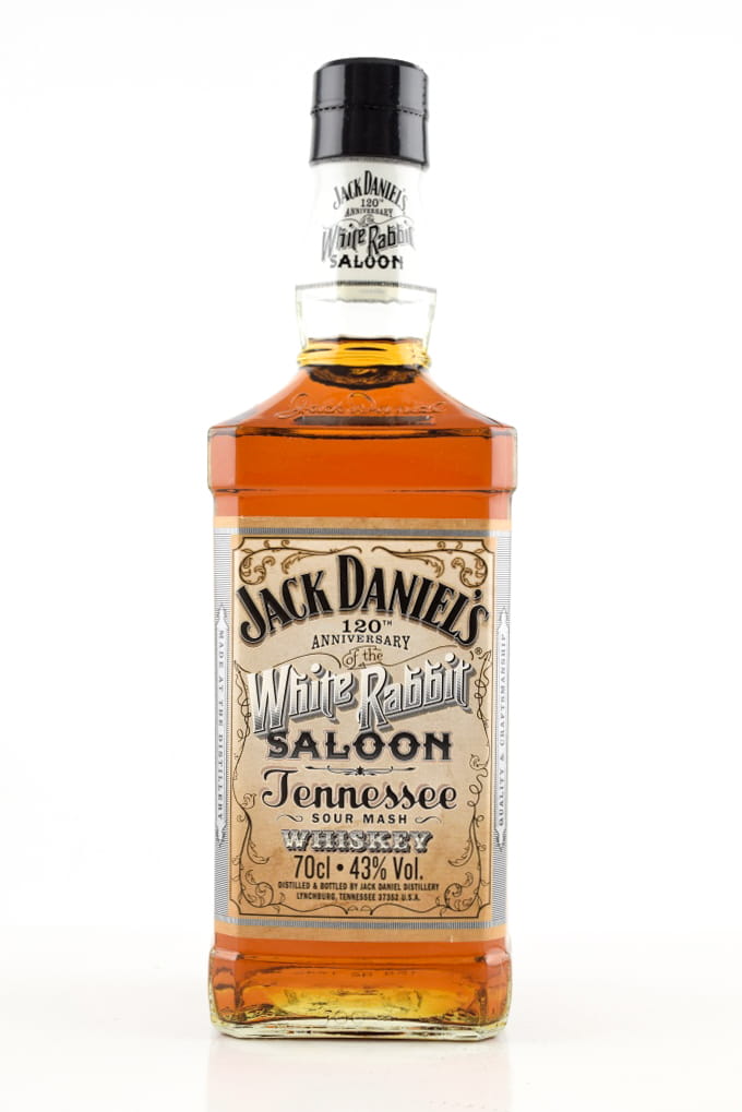 Jack Daniel's White Rabbit Saloon 120th Anniversary - Tennessee Whiskey 43%vol. 0,7l