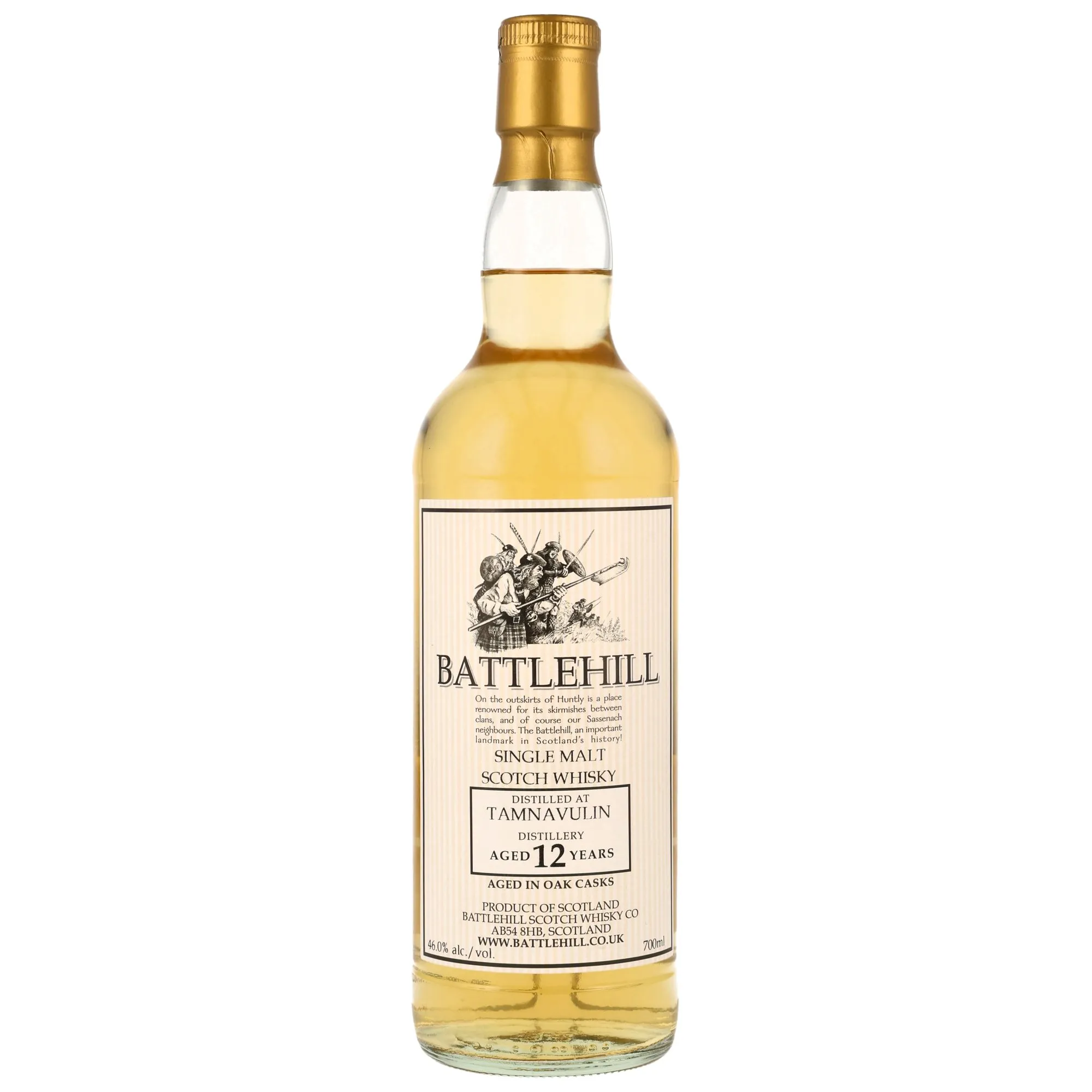 Tamnavulin - 12 Year Old - Battlehill (Duncan Taylor)